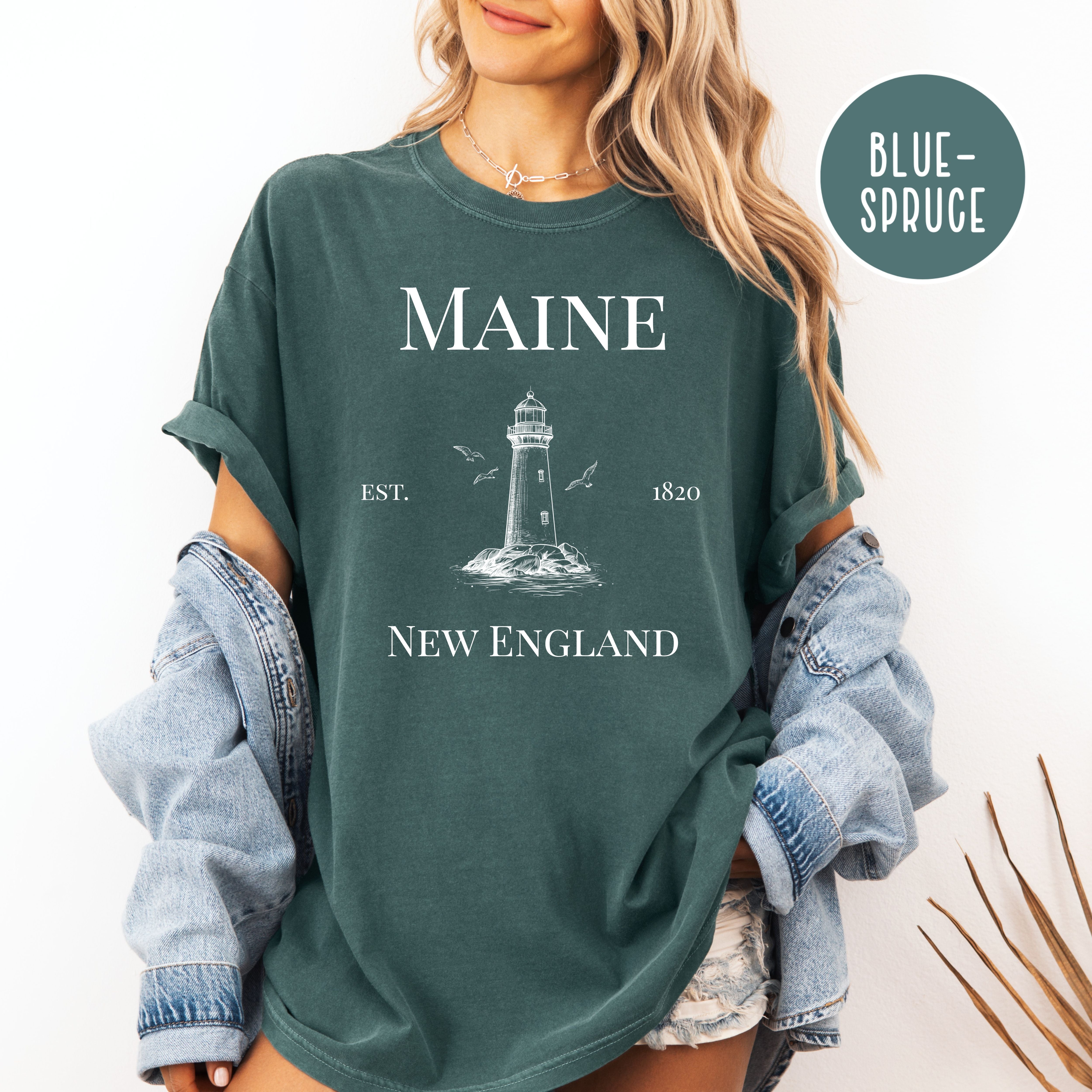 Maine New England Comfort Colors Tee