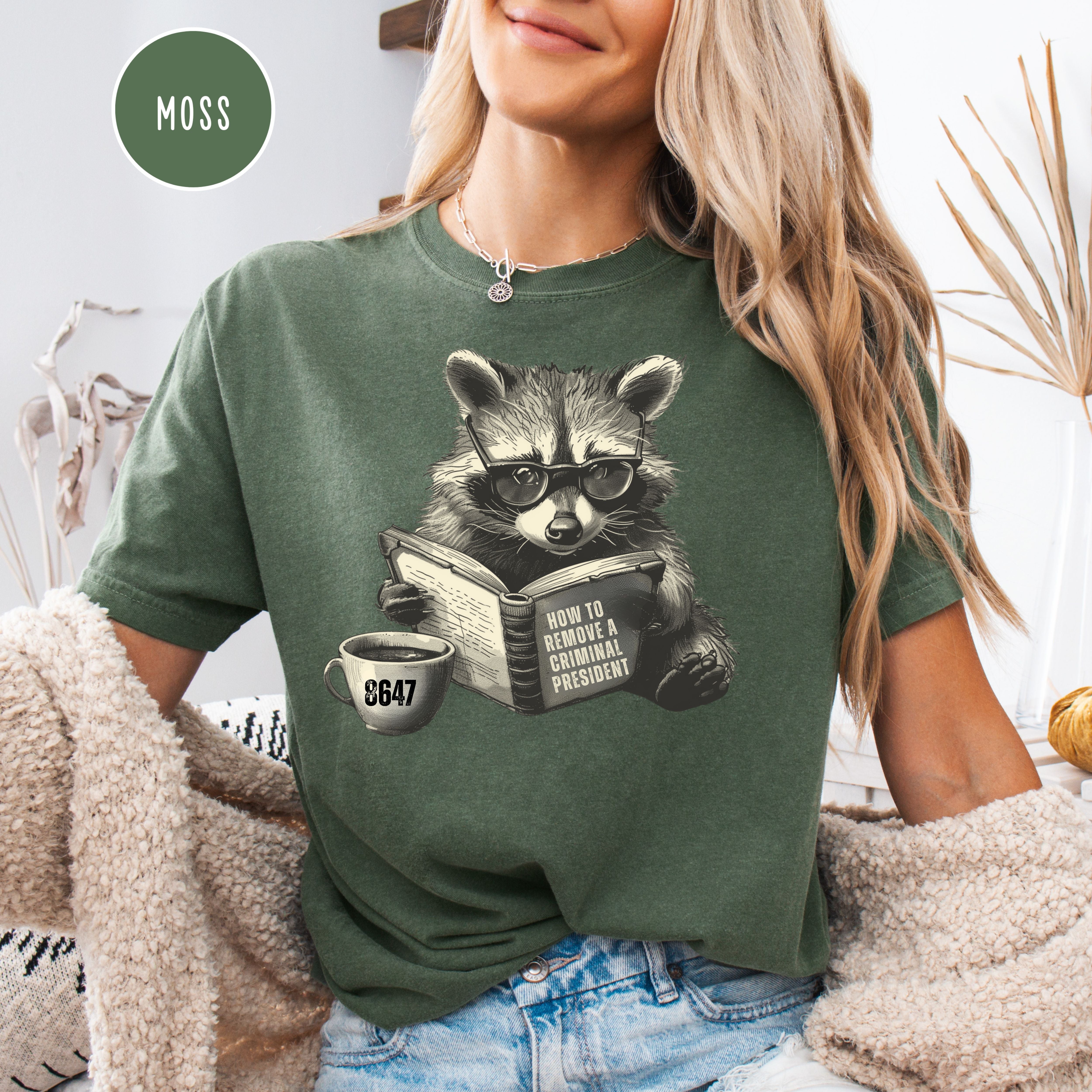 Subtle Fuck Trump 8647 Comfort Colors Anti-Trump Tee