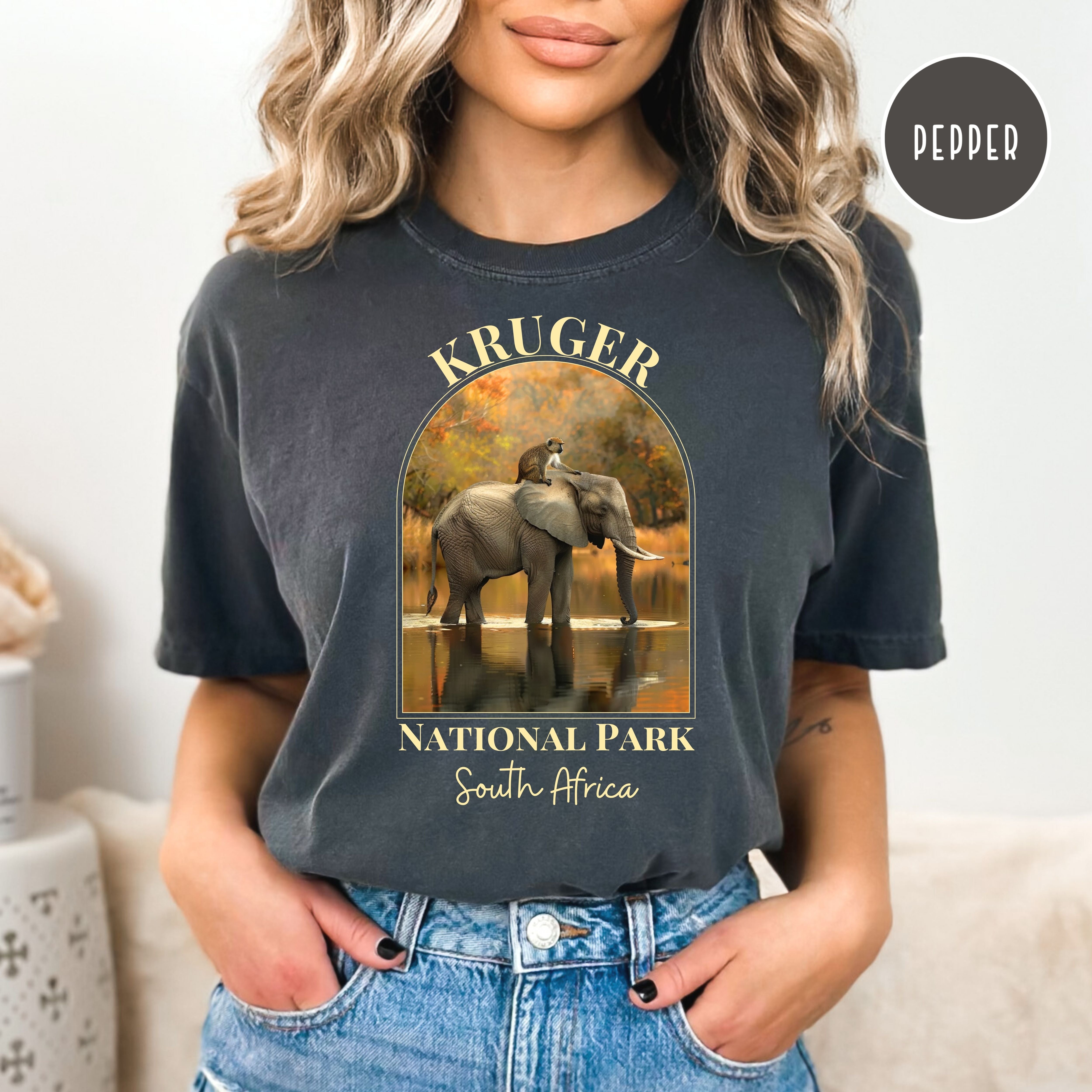 Kruger National Park Africa Comfort Colors® Tee