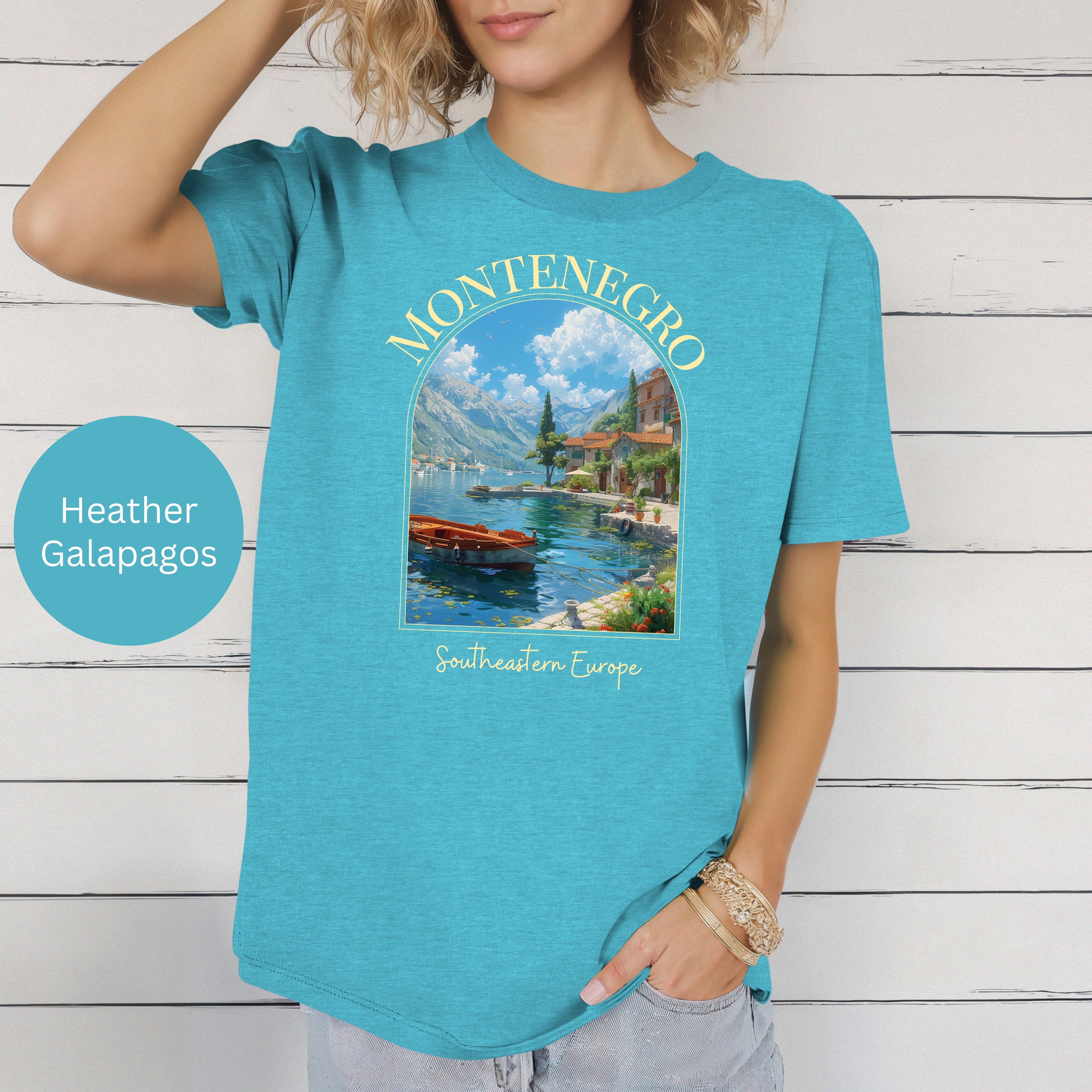 Montenegro Southeastern Europe Soft Style Tee