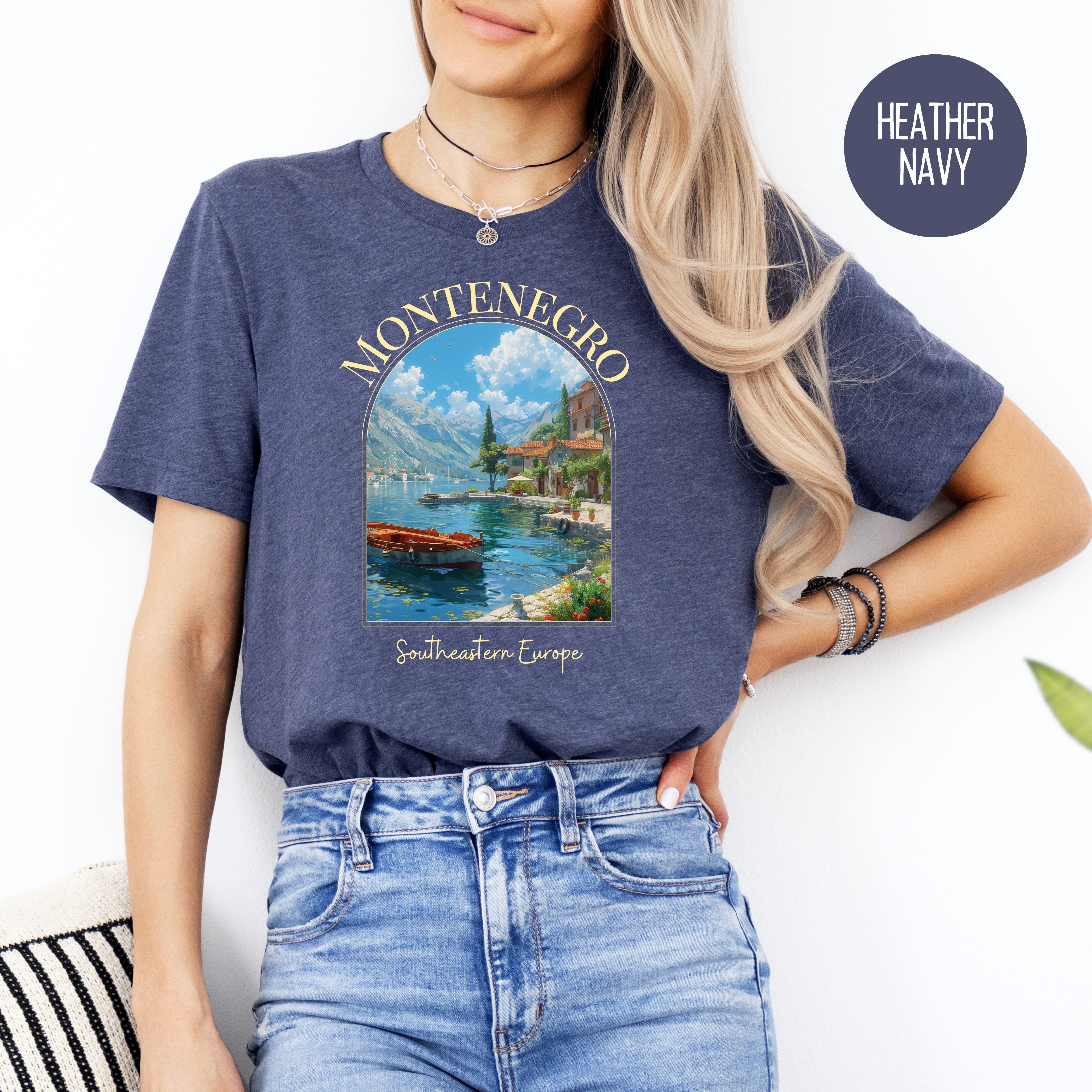 Montenegro Southeastern Europe Soft Style Tee