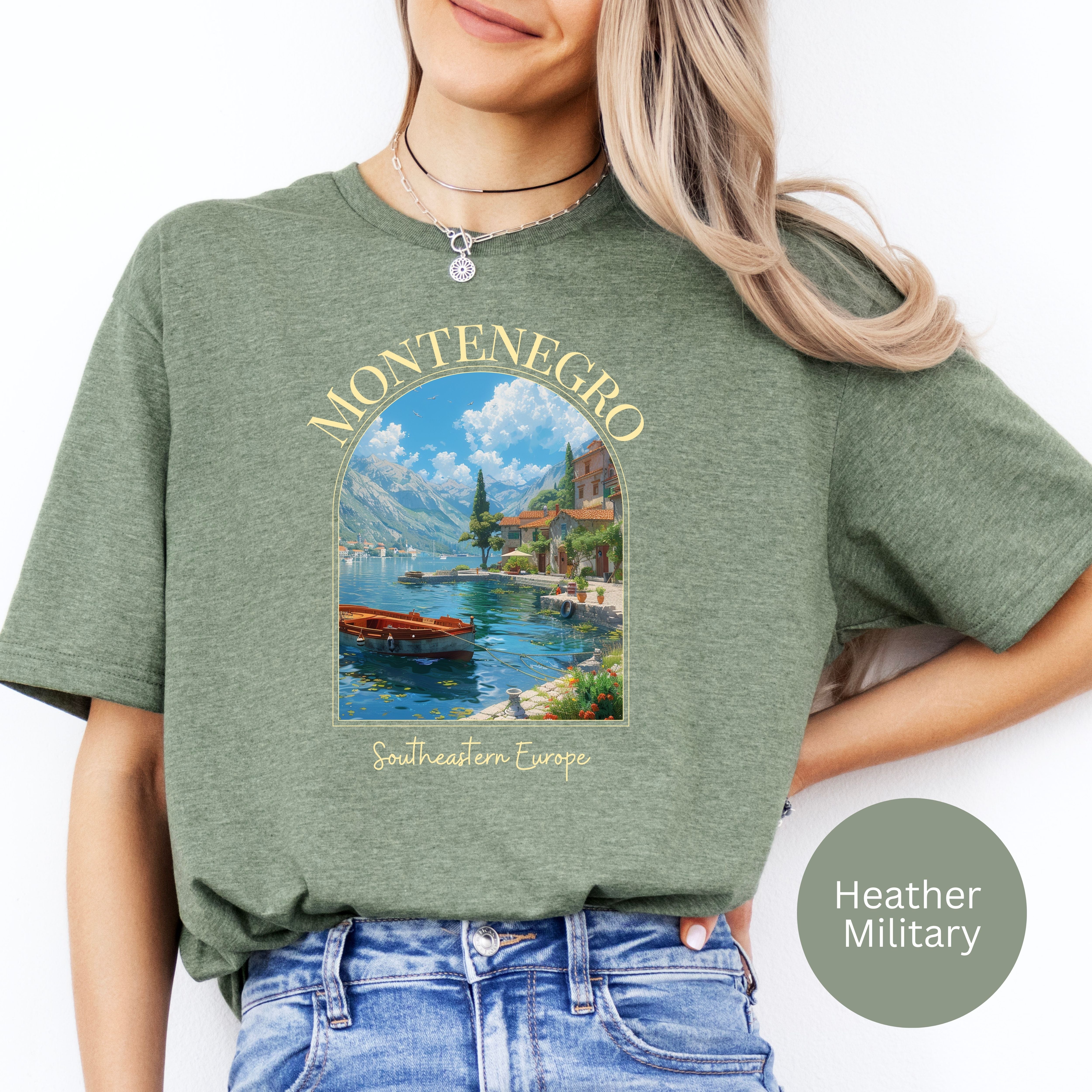 Montenegro Southeastern Europe Soft Style Tee