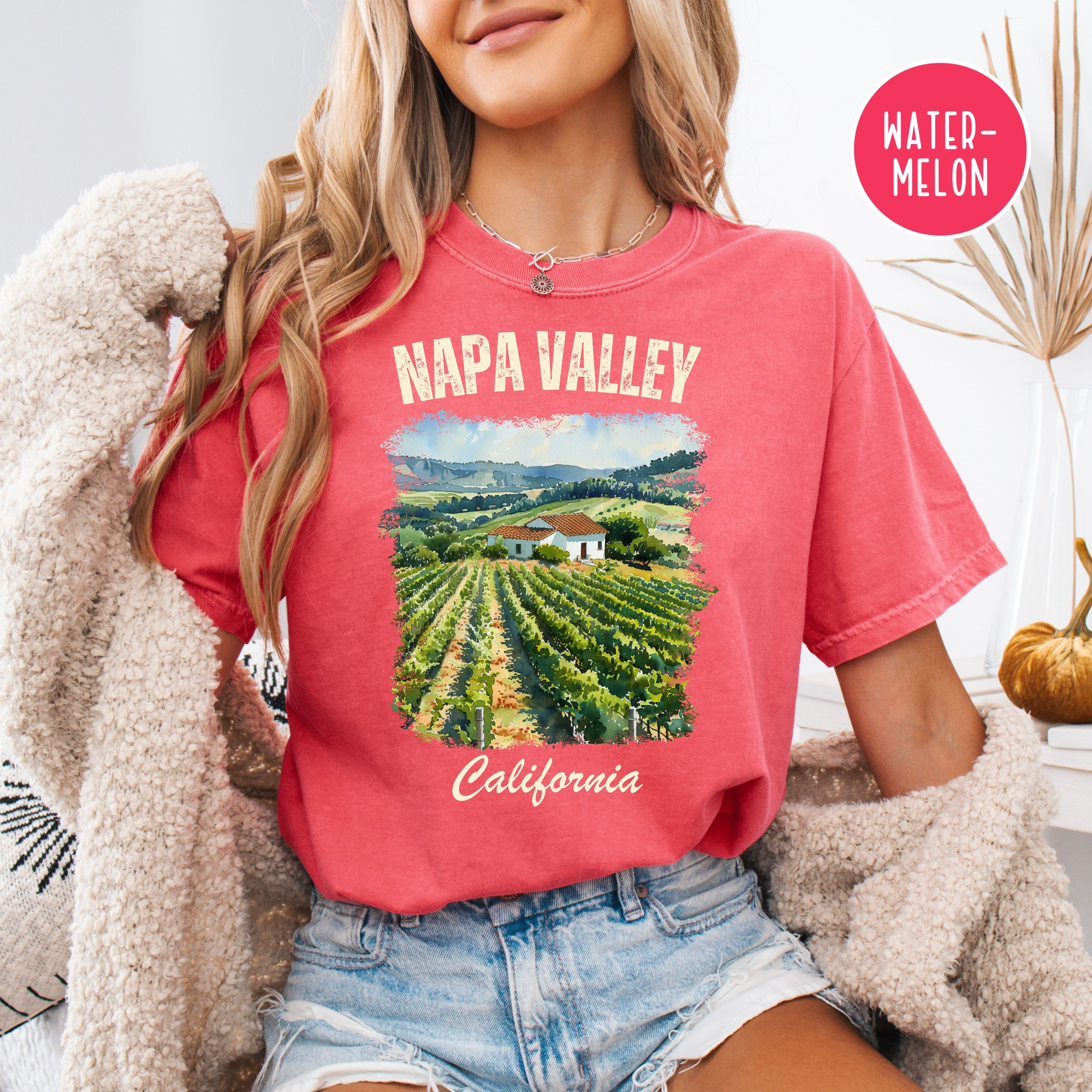Napa Valley California Comfort Colors® Tee