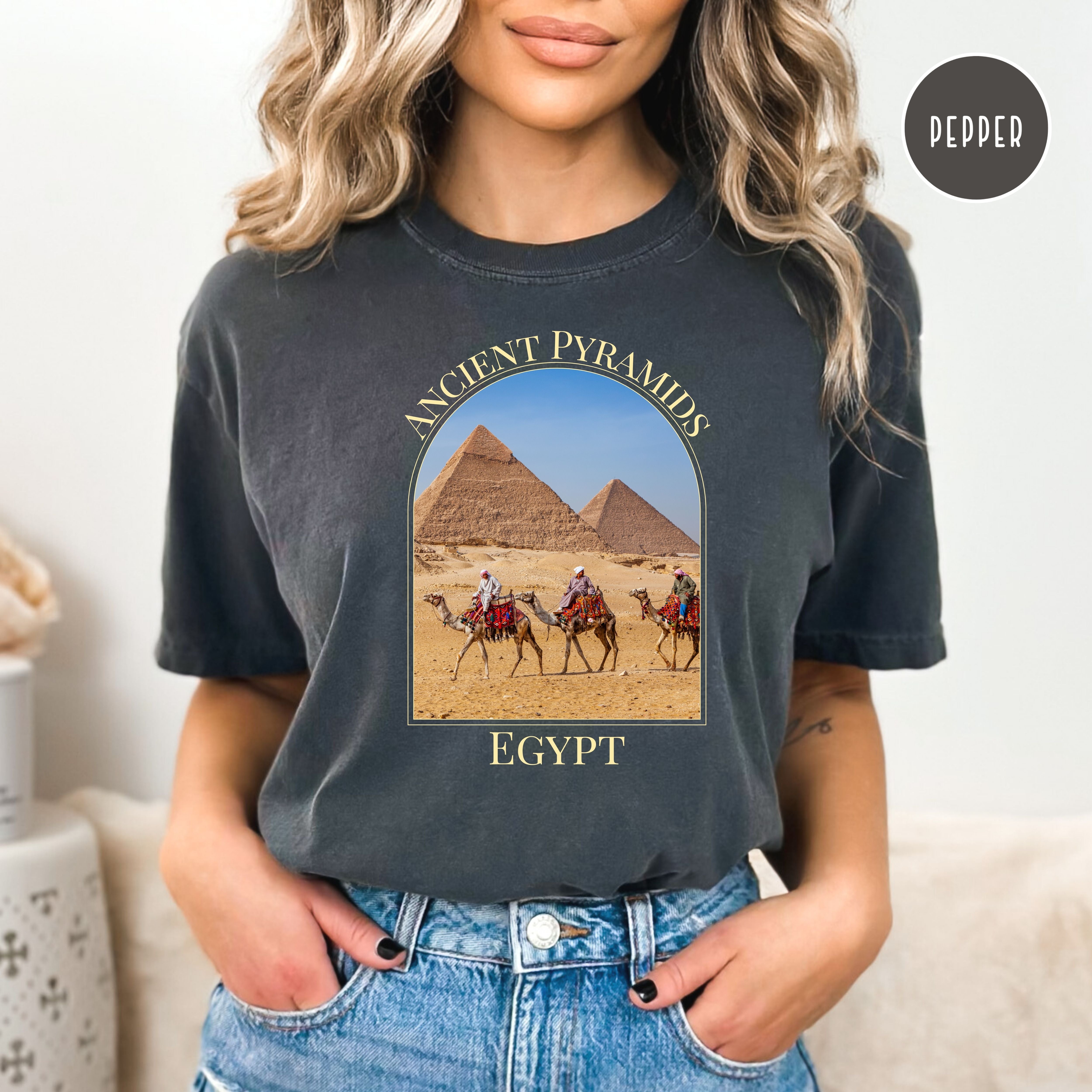 Egypt Pyramids Comfort Colors® Tee
