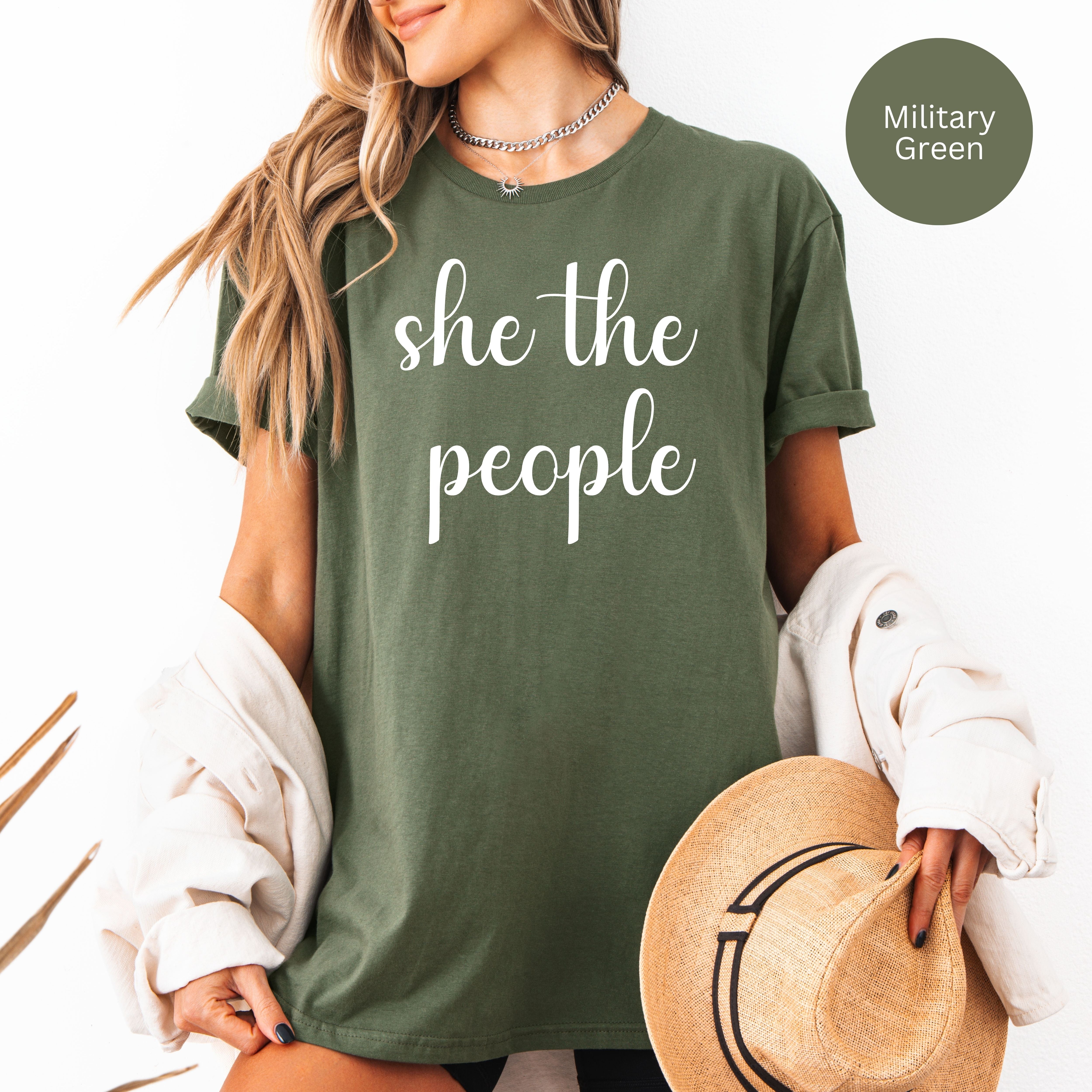 She The People Women's Rights Gildan Soft-Style Protest Tee Shirt