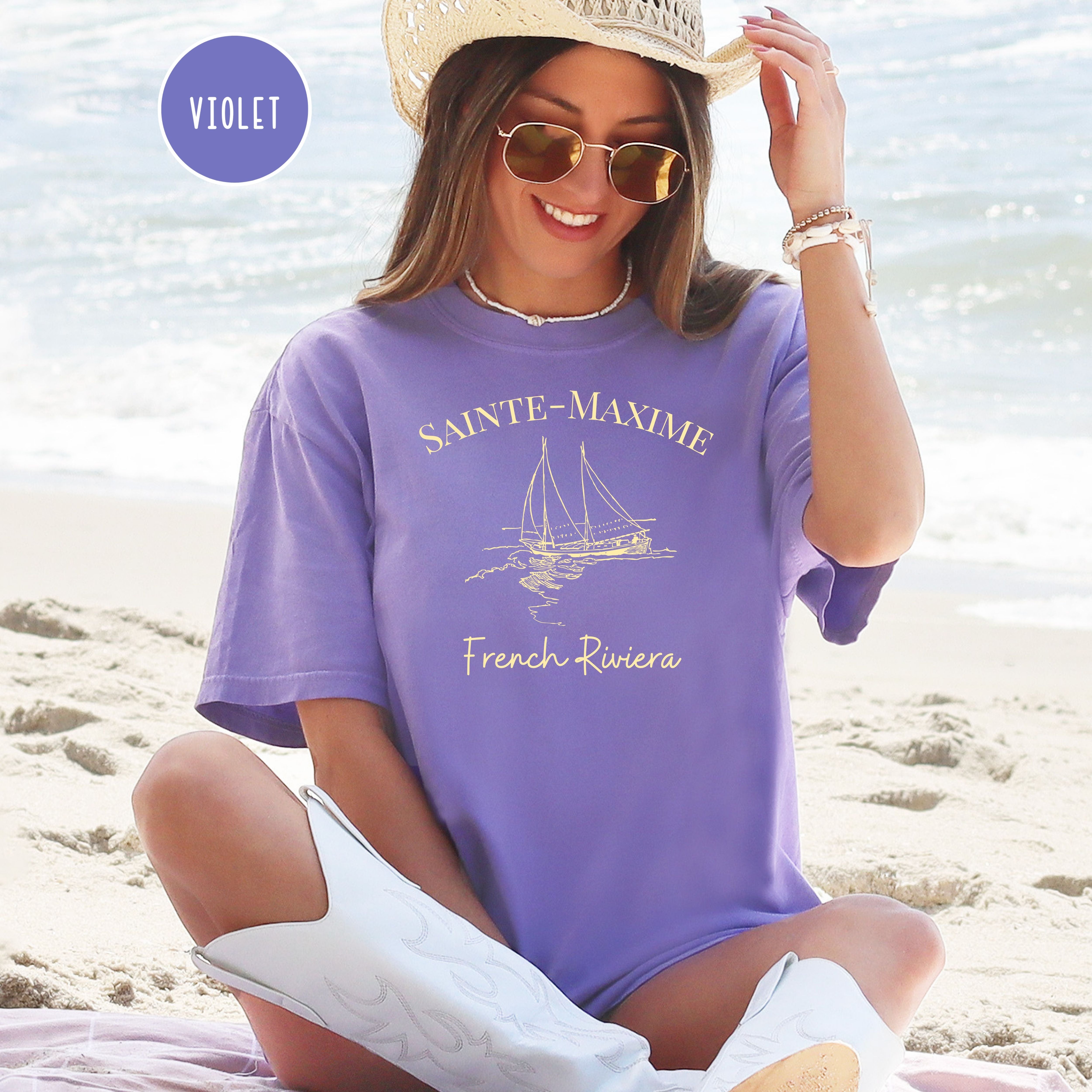 Saint Maxime French Riviera Comfort Colors® T-Shirt