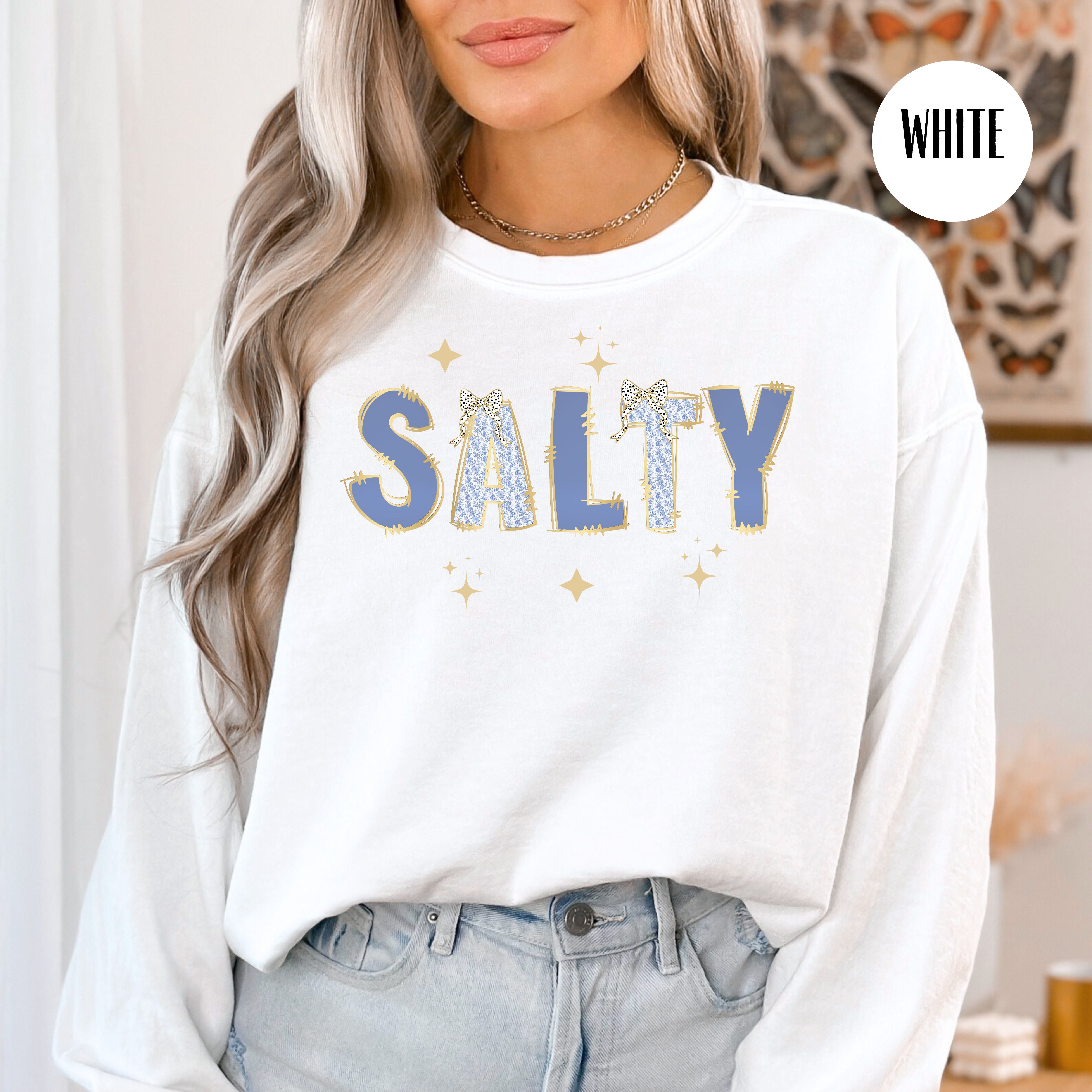 Salty Coquette Comfort Colors® Sweatshirt