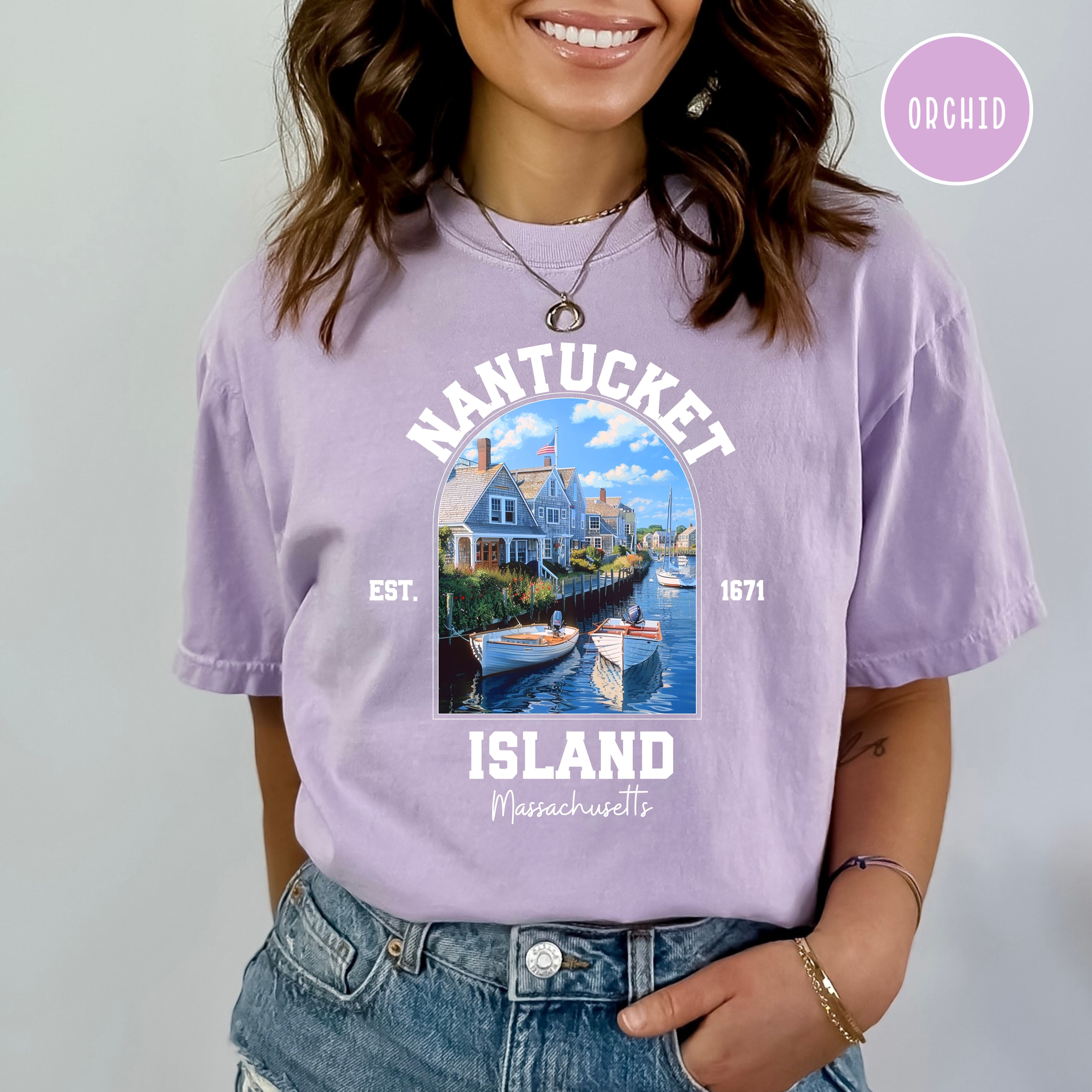 Nantucket Island Comfort Colors® Tee