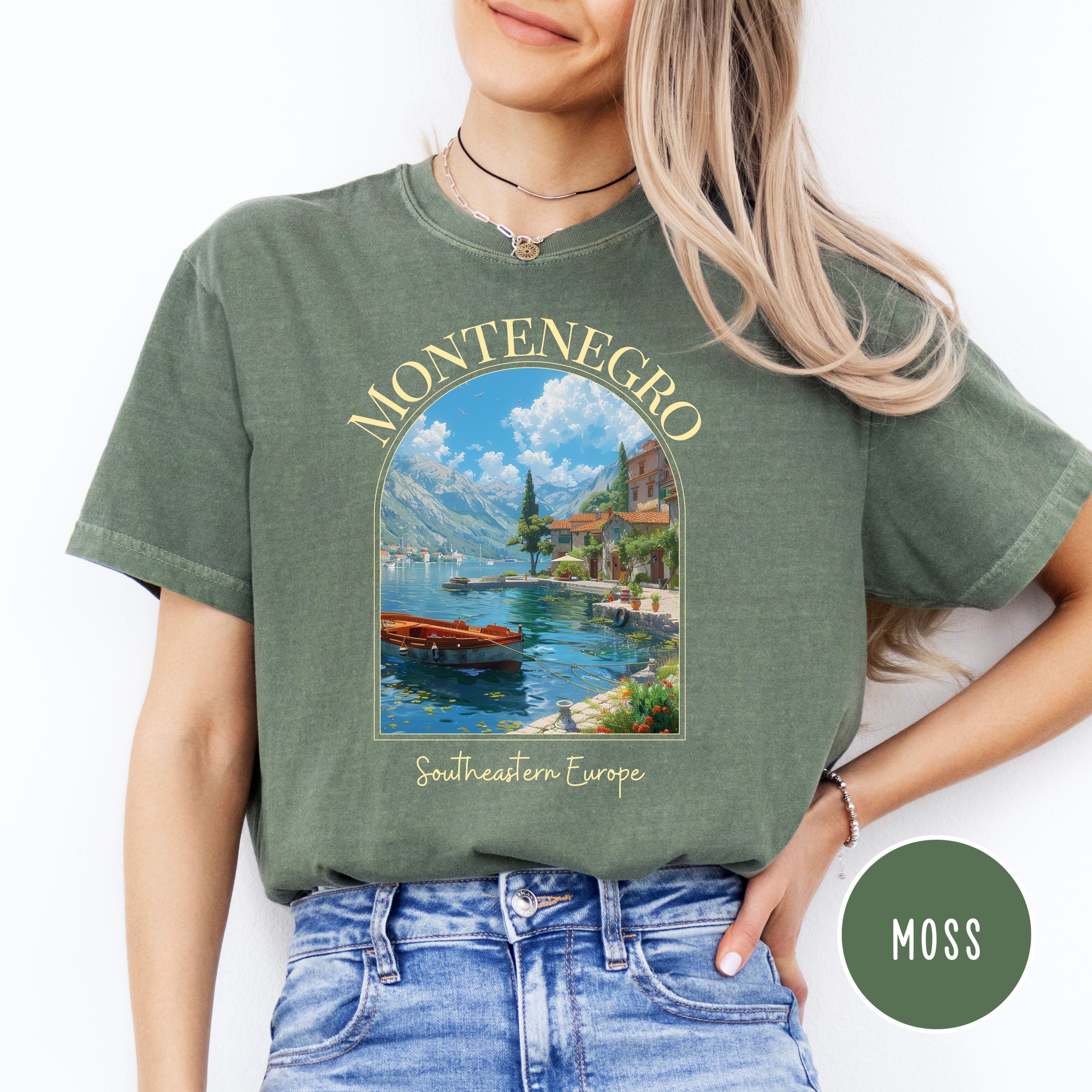 Montenegro Southeastern Europe Comfort Colors® Tee