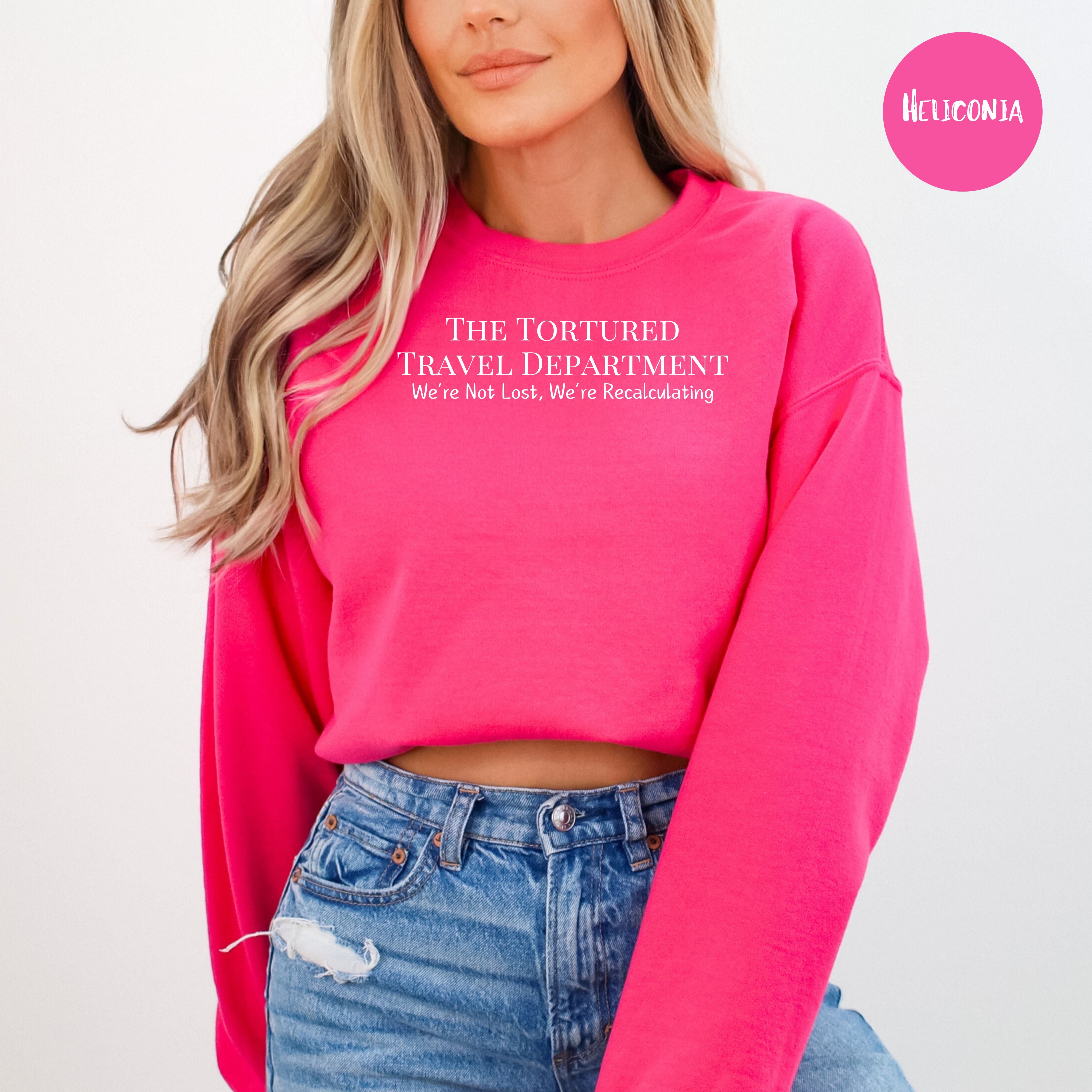 Tortured Travel Department Travel Sweatshirt