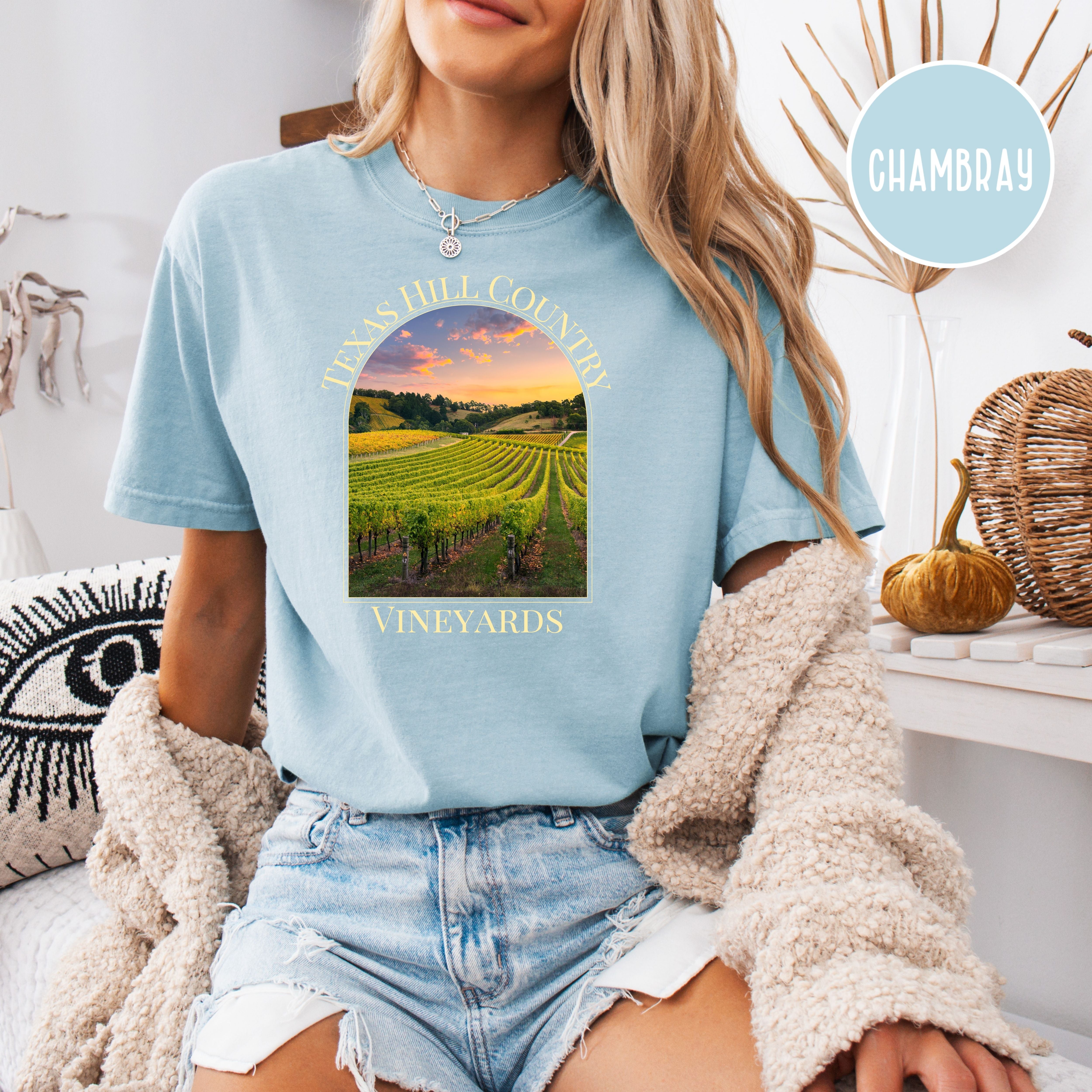 Texas Hill Country Vineyards Comfort Colors® Tee
