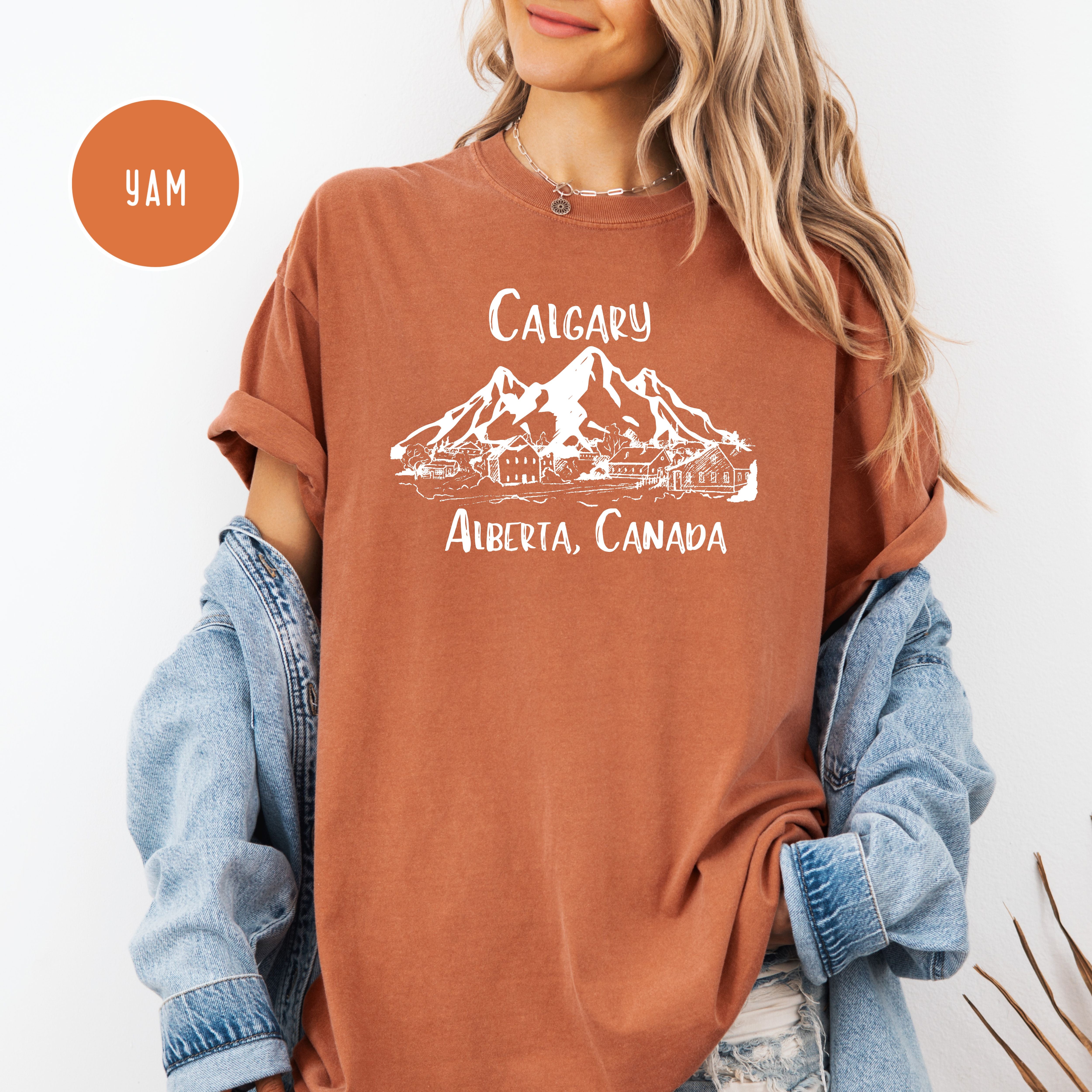 Calgary Alberta Canada Comfort Colors Tee Shirt