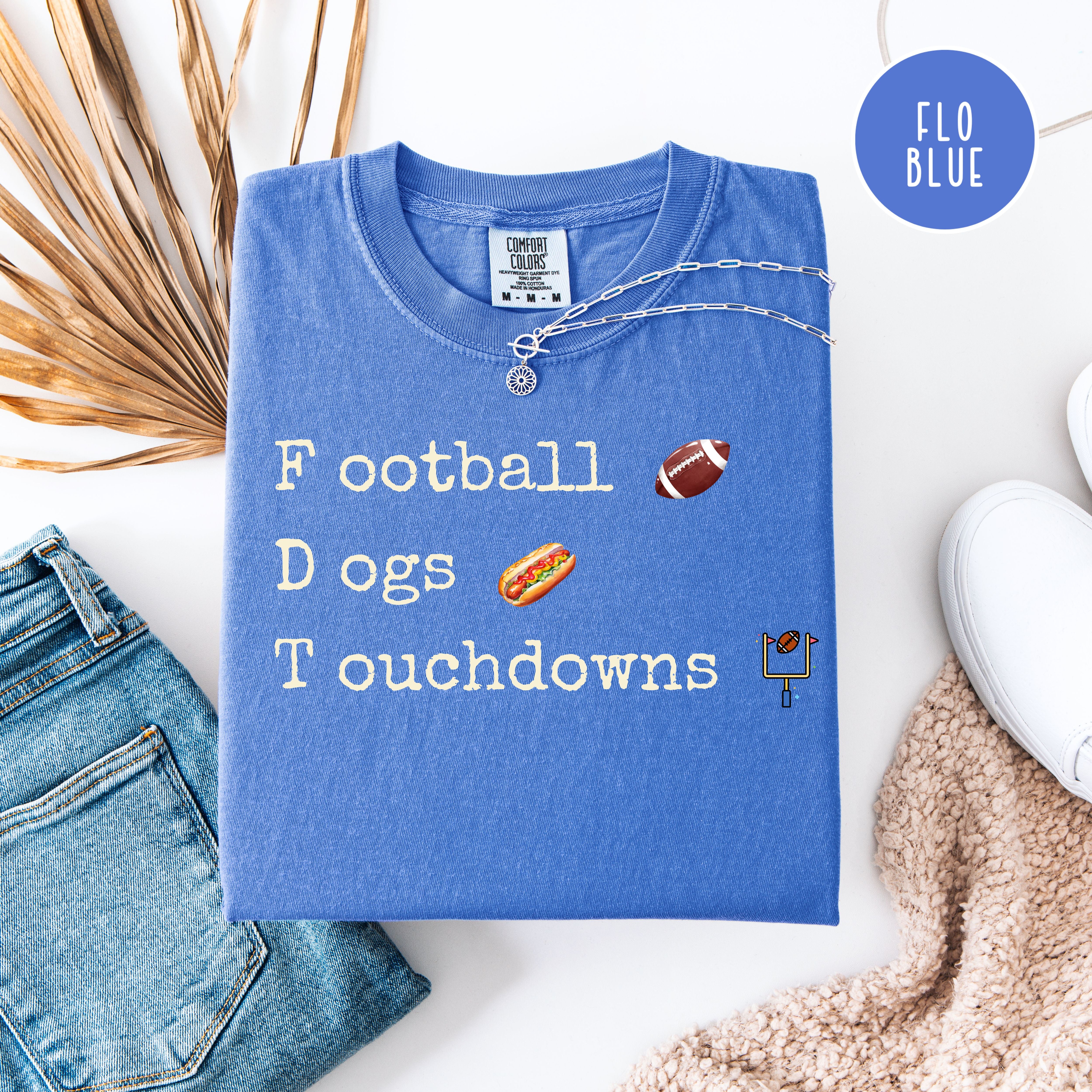 Hidden Message FDT Comfort Colors Gift for Anti-Trump Football Lover