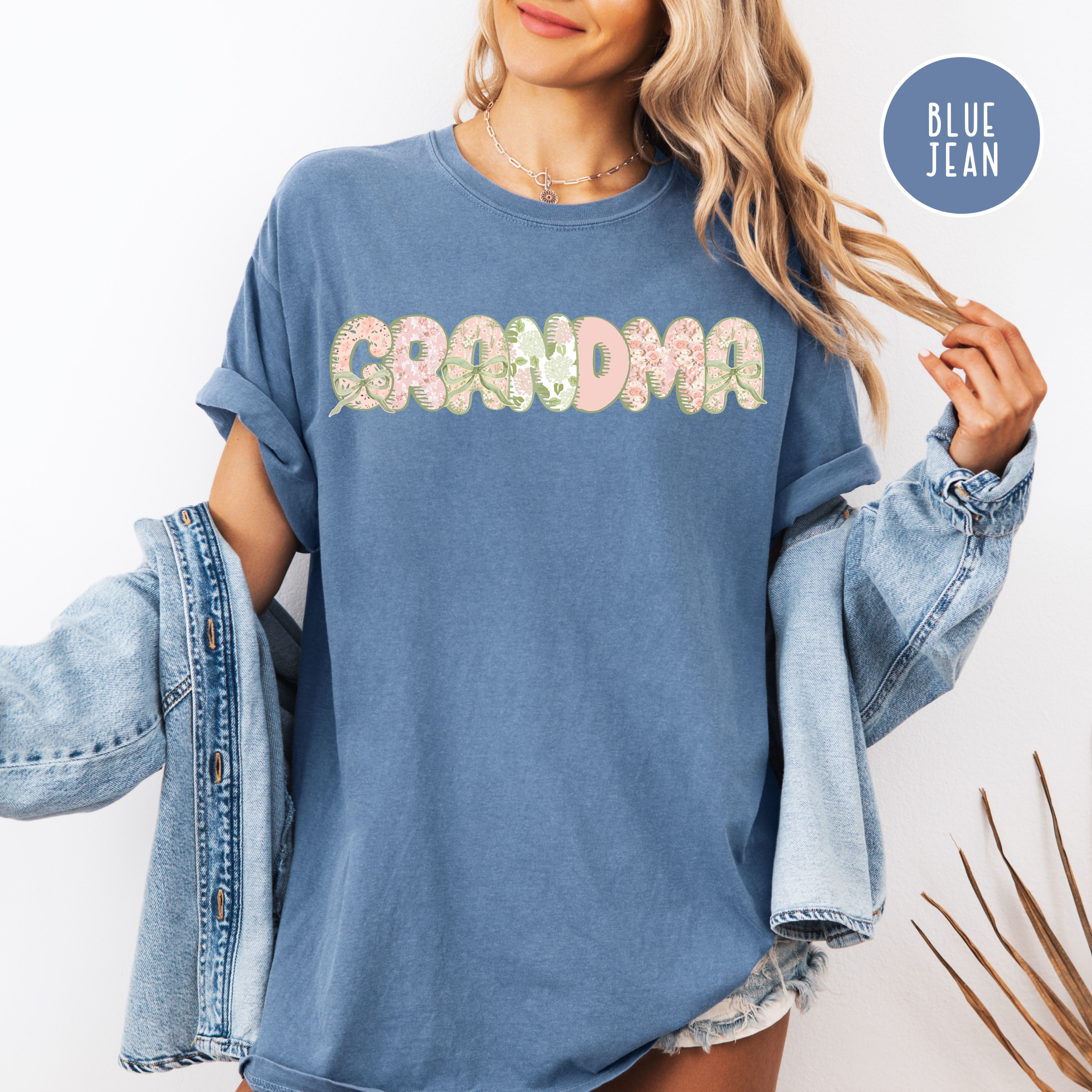 Soft Pastel Coquette Grandma Comfort Colors Tee