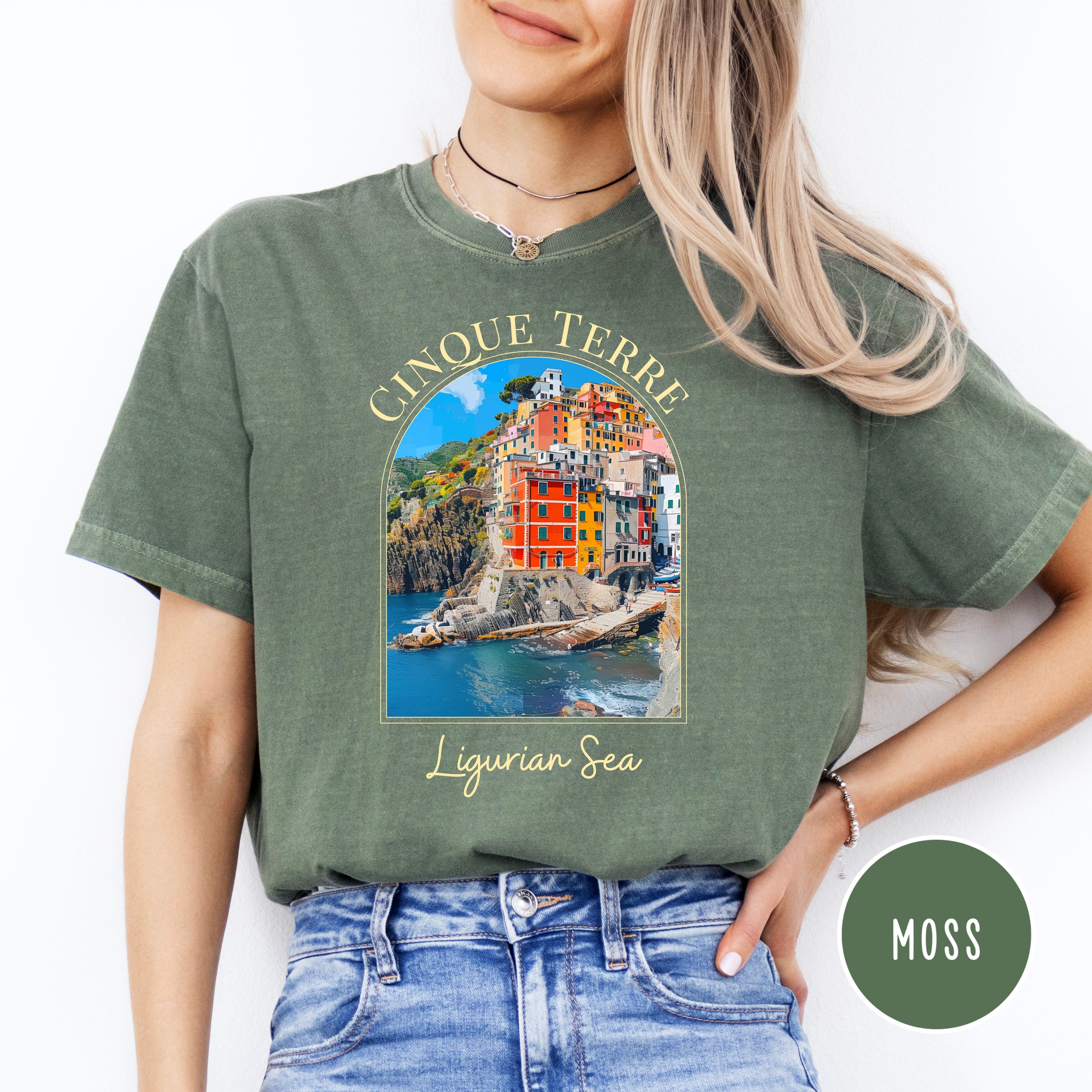 Cinque Terre Italian Village Comfort Colors® Tee