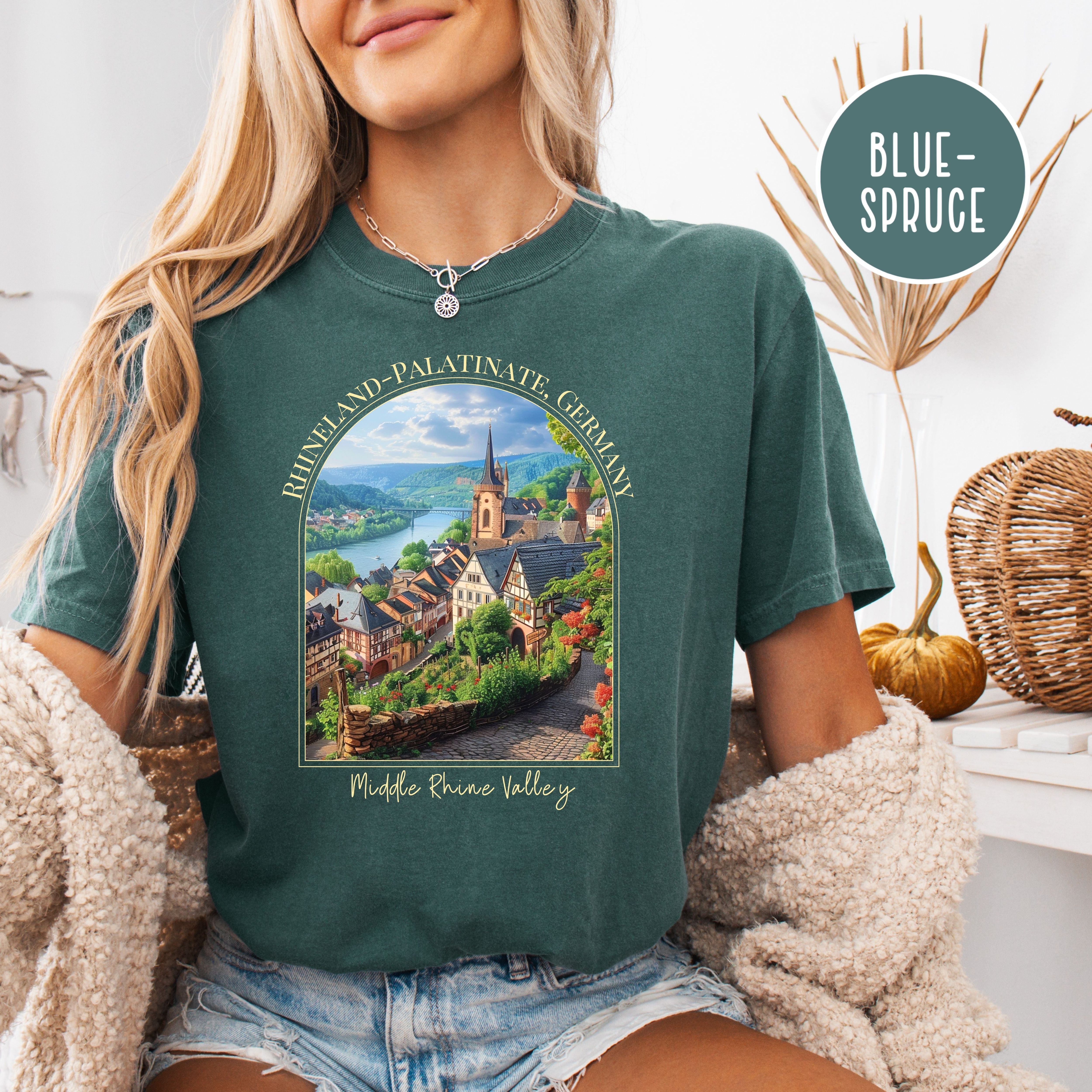 Rhine Valley Germany Comfort Colors® Tee