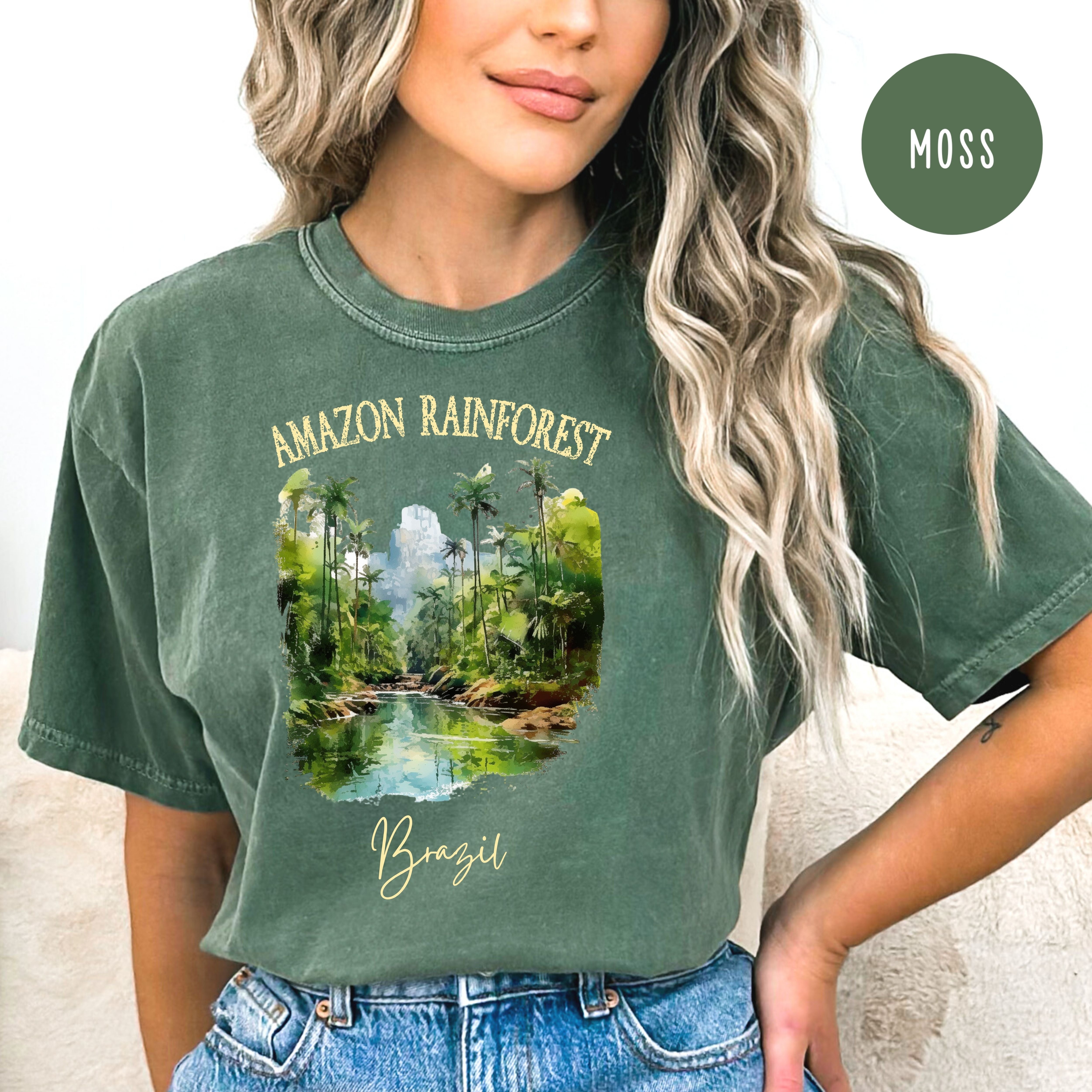 Amazon Rainforest Brazil Comfort Colors® Tee