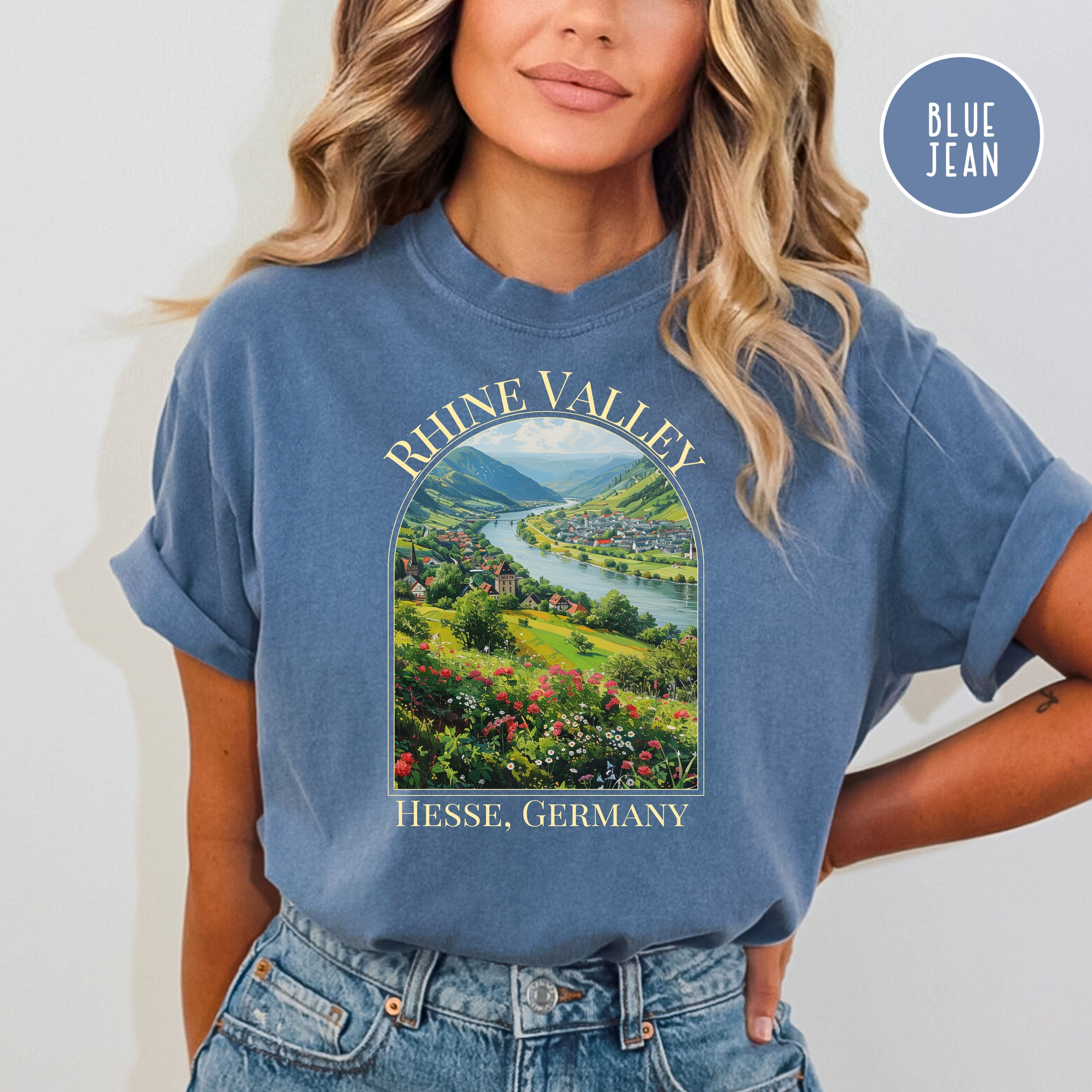 Rhine Valley Hesse Germany Comfort Colors® Tee