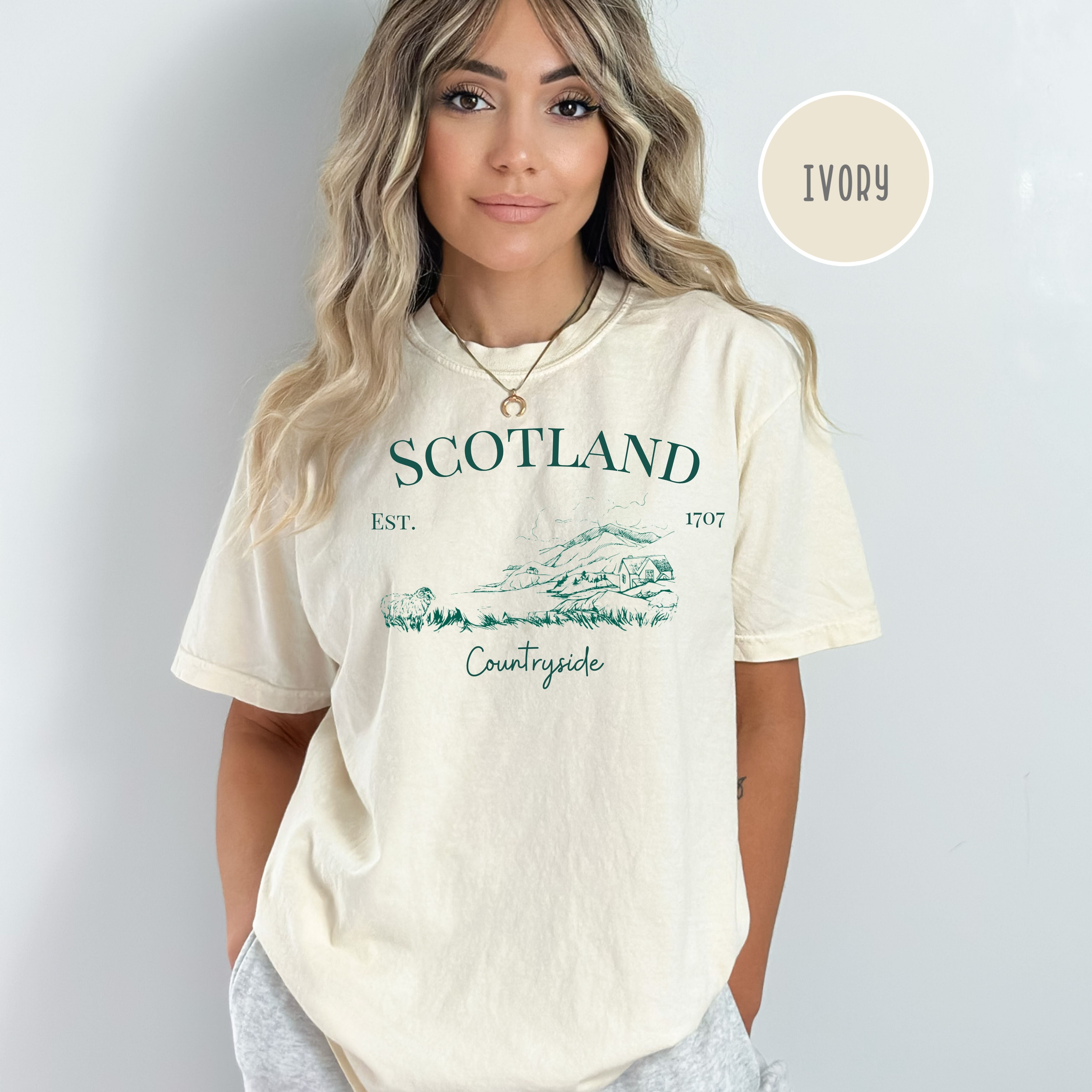 Scotland Countryside Comfort Colors® Tee