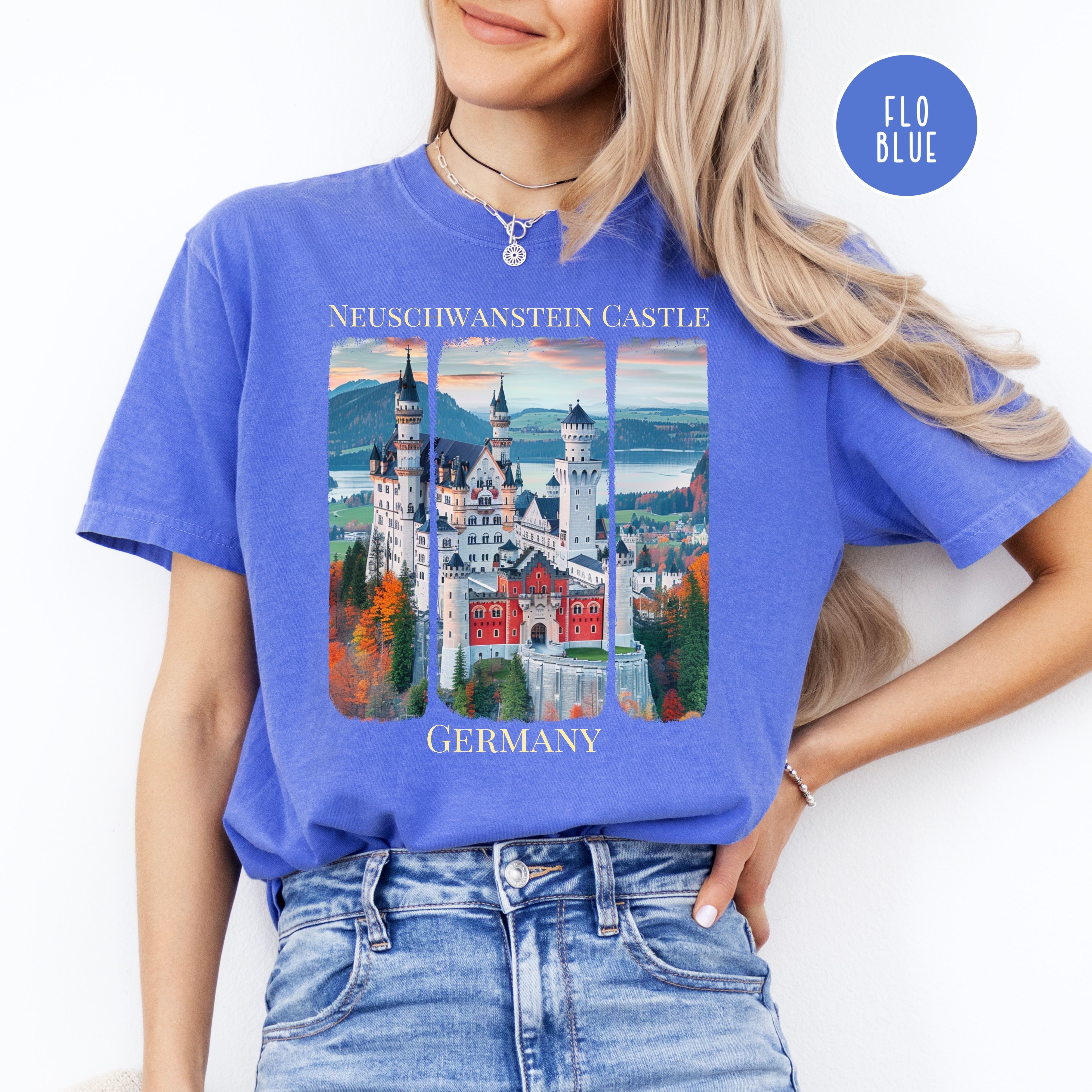 Germany Neuschwanstein Castle Comfort Colors® Tee