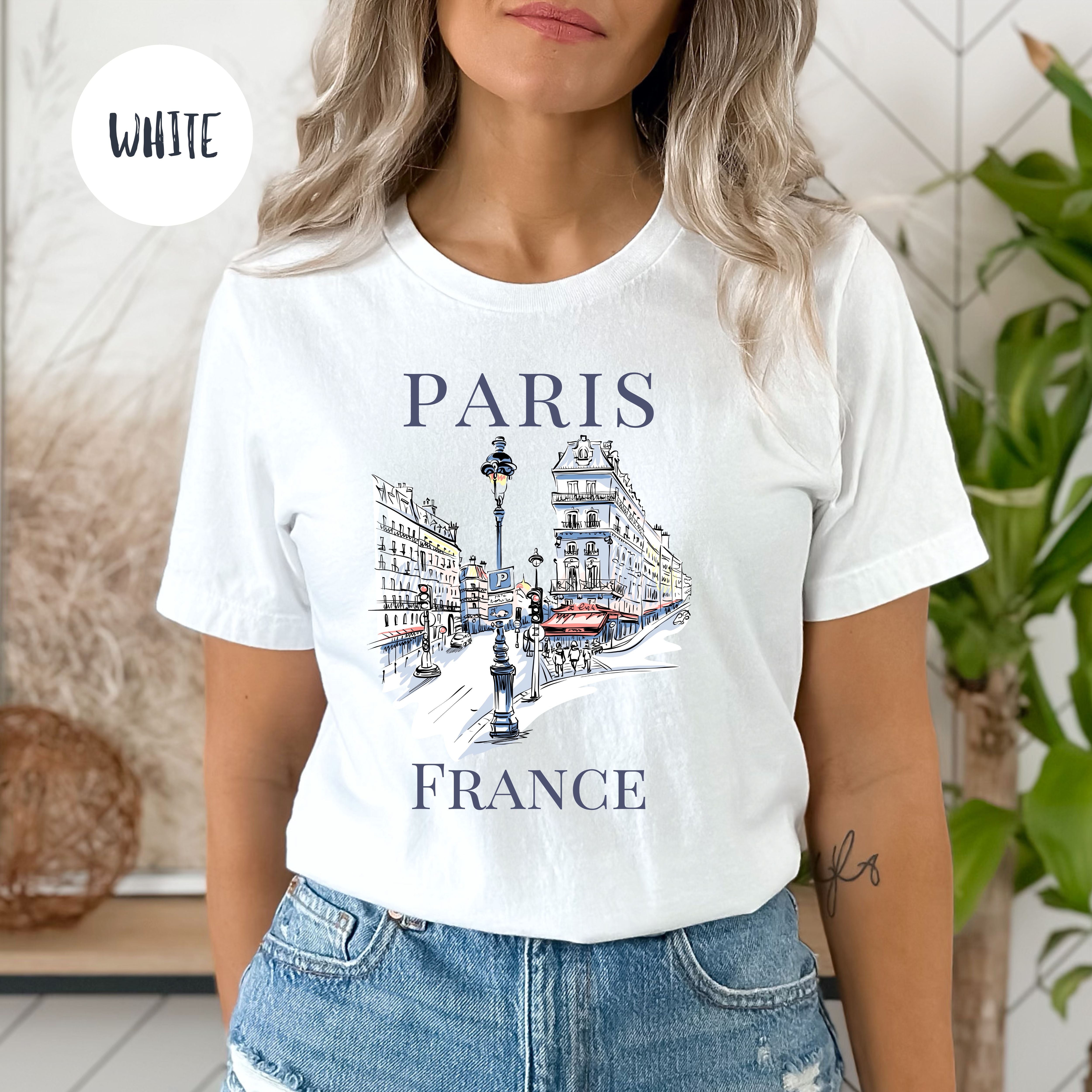 Paris France Gildan 2000 Tee