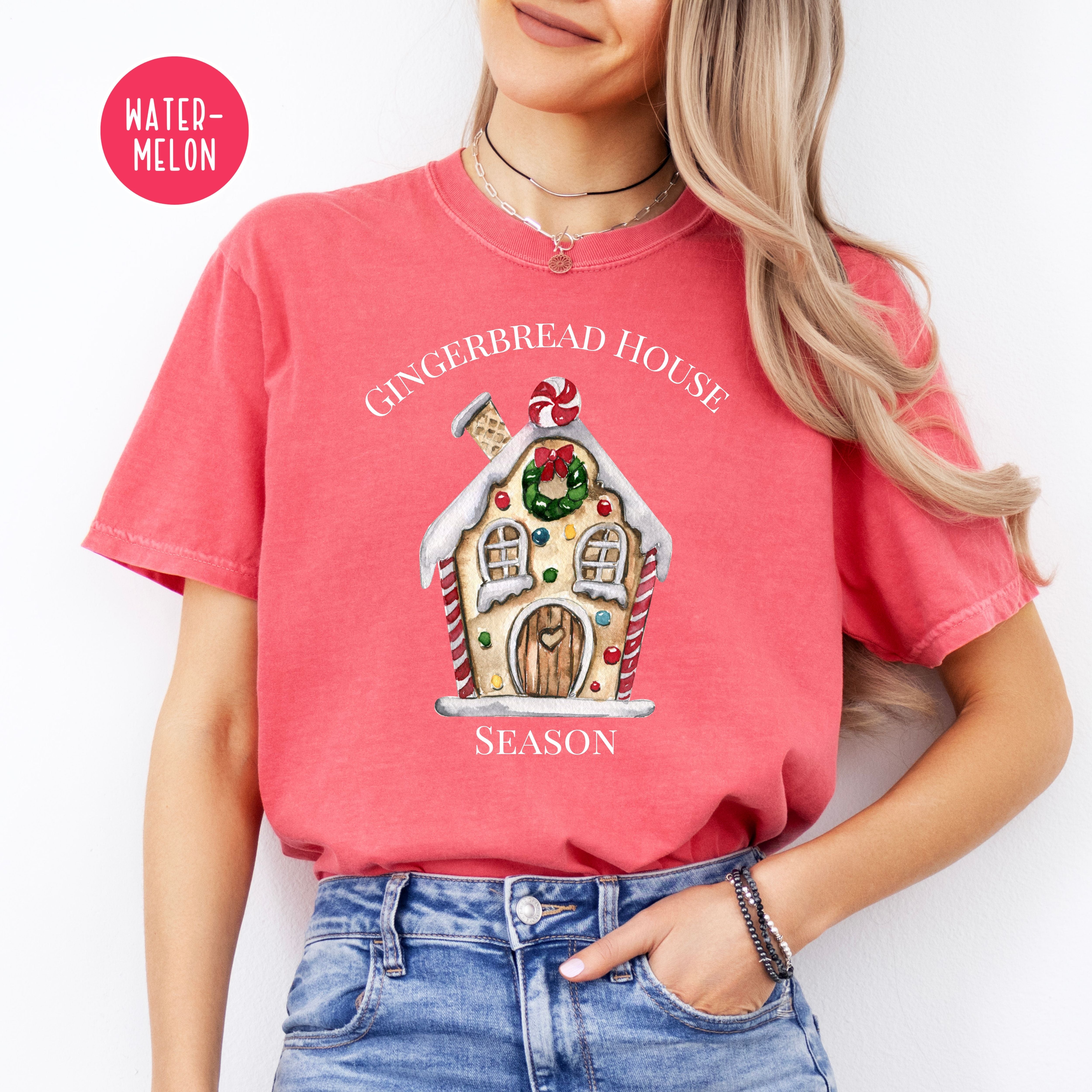 Gingerbread House Season Comfort Colors® Tee