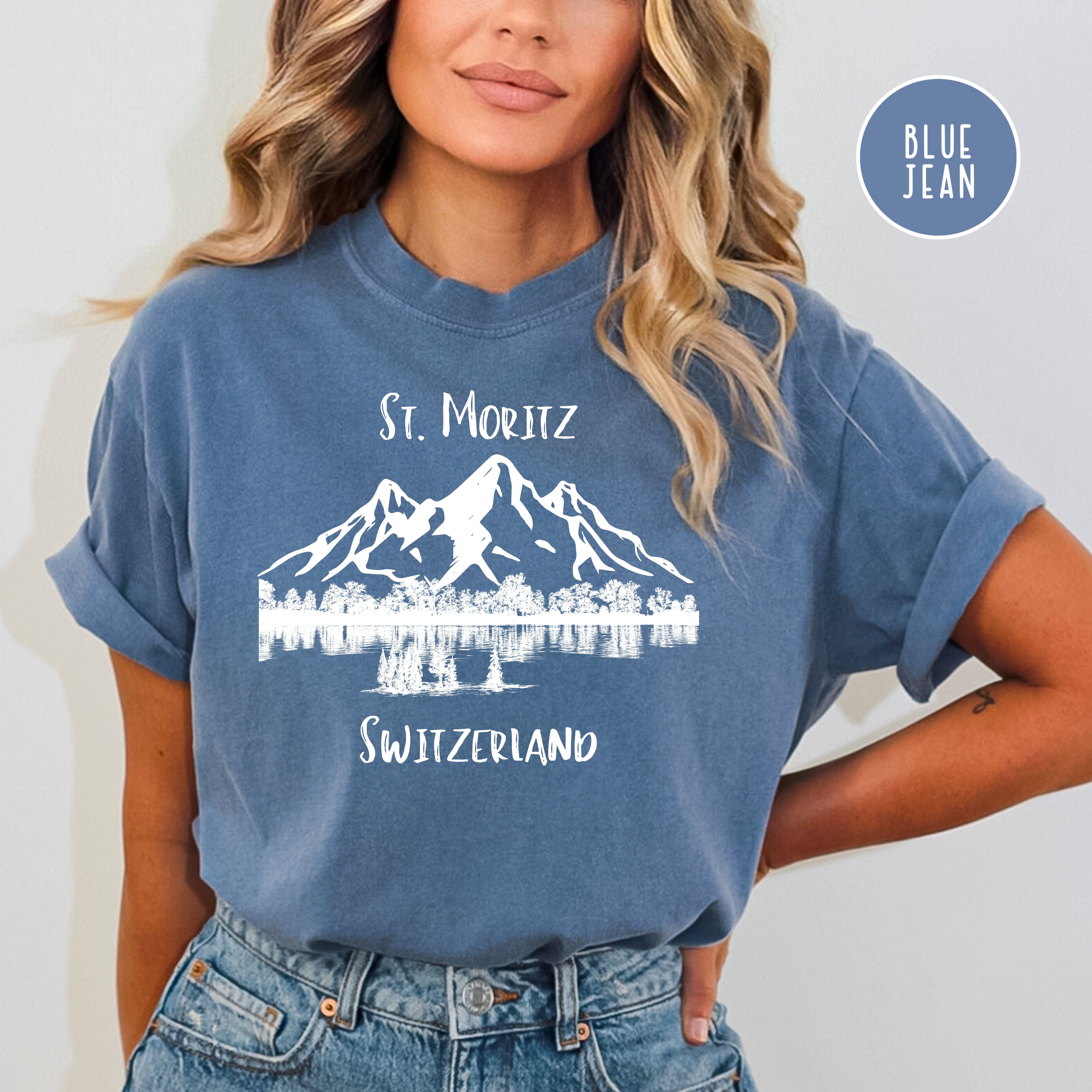 St Moritz Switzerland Comfort Colors® Tee