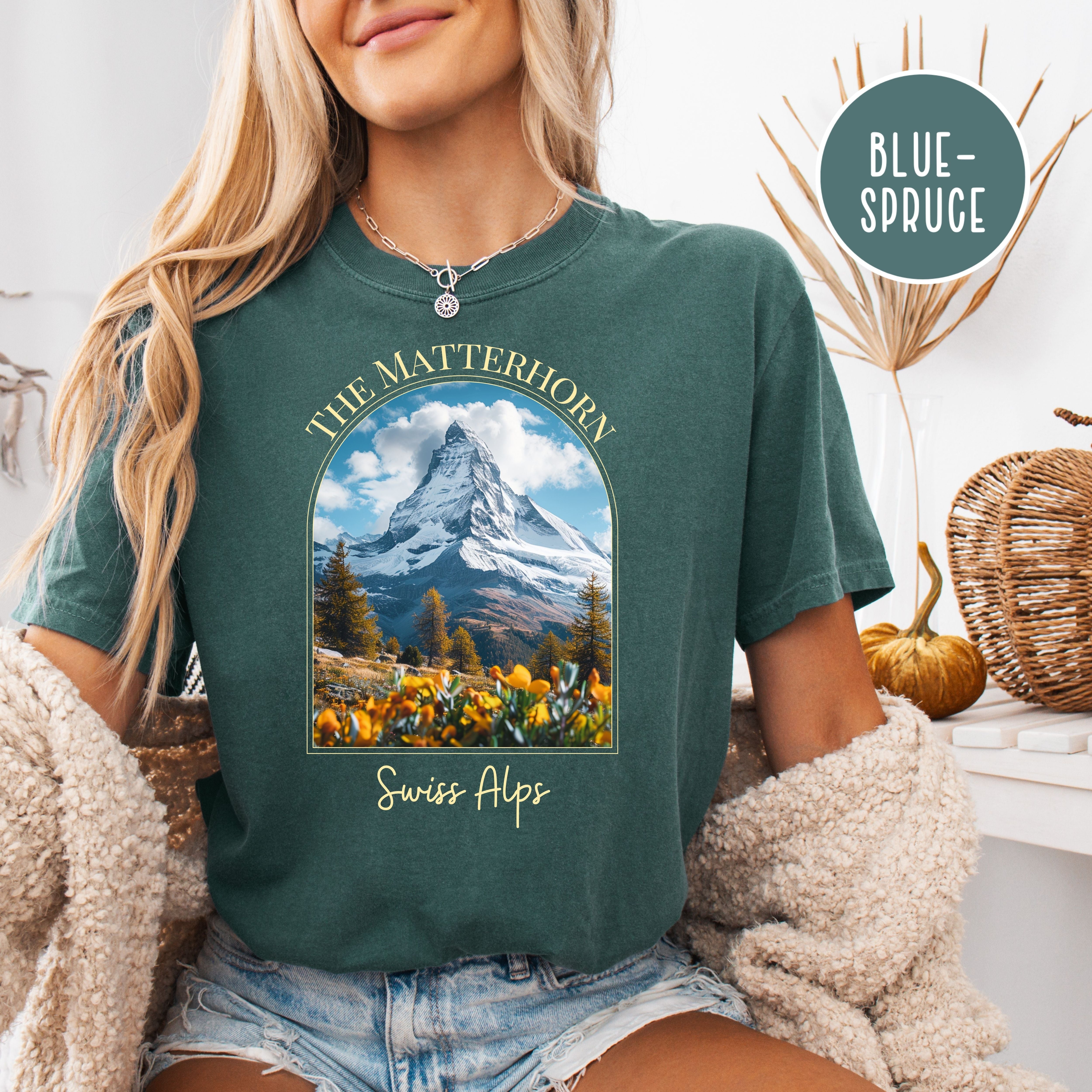 The Matterhorn Swiss Alps Comfort Colors® Tee