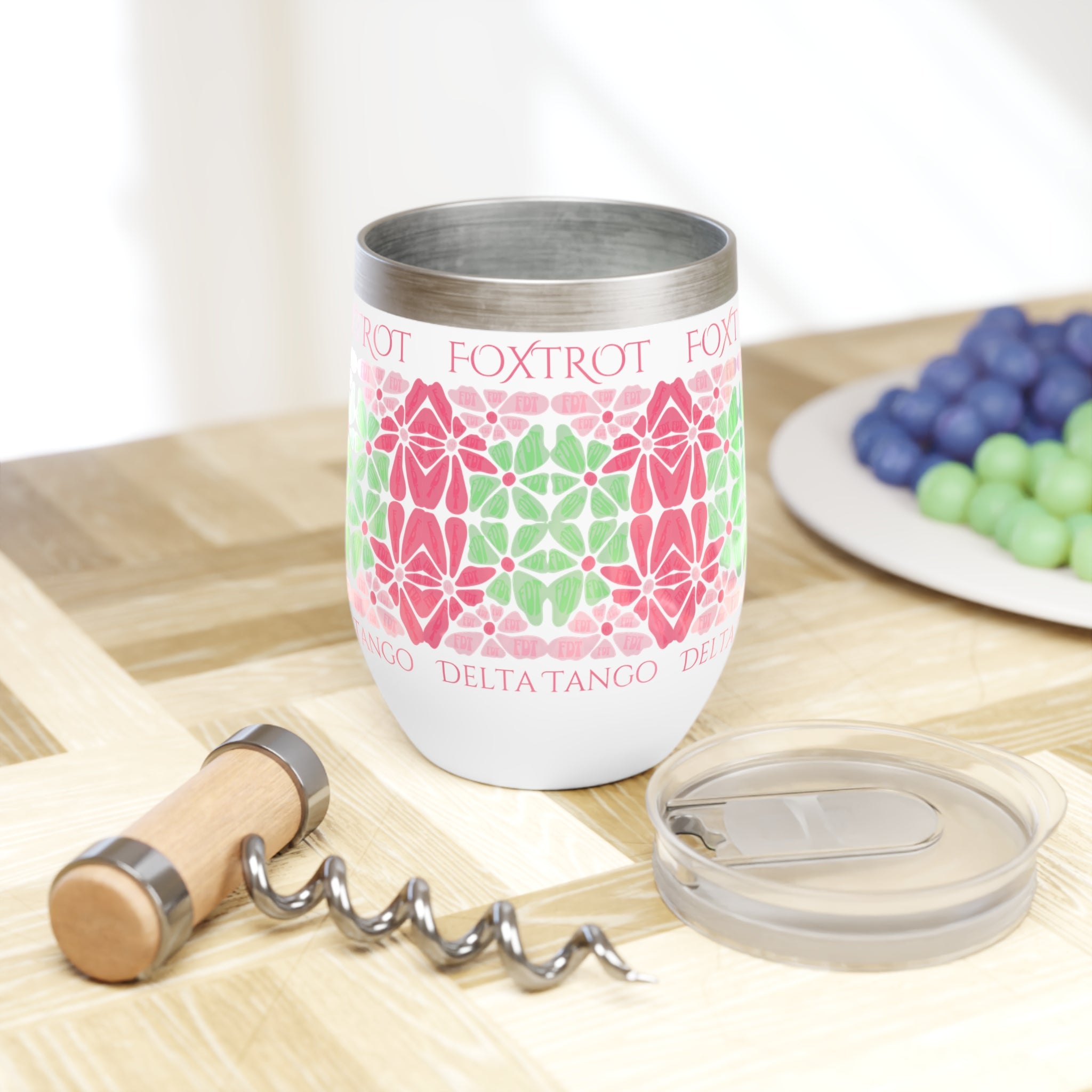 Subtle Fuck Trump Foxtrot Delta Tango FDT Stainless Steel 12Oz Tumblers - Keeps Drinks Cold and Hot