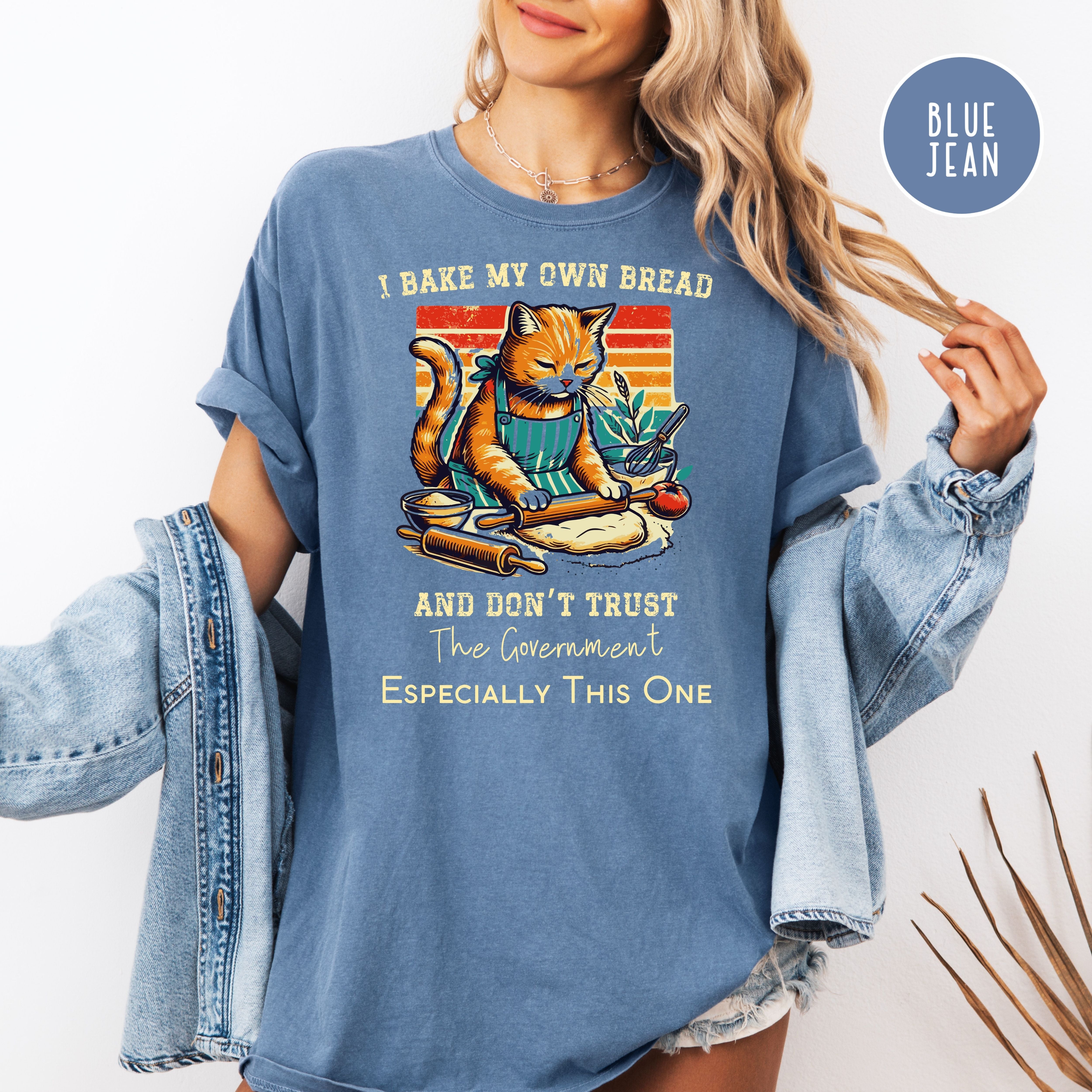 Retro Anti-Government Comfort Colors® Tee