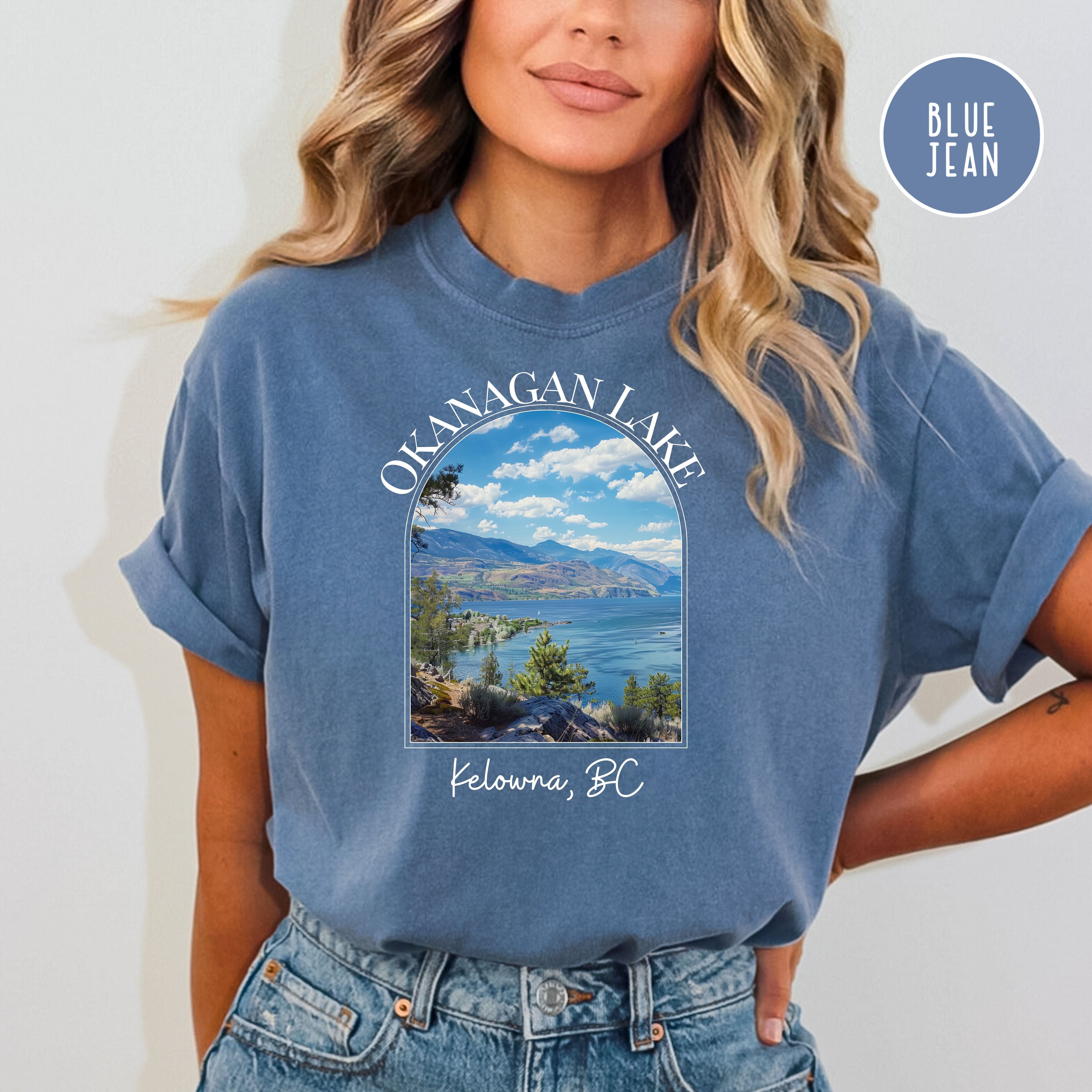 Okanagan Lake Kelowna British Columbia Comfort Colors® Tee