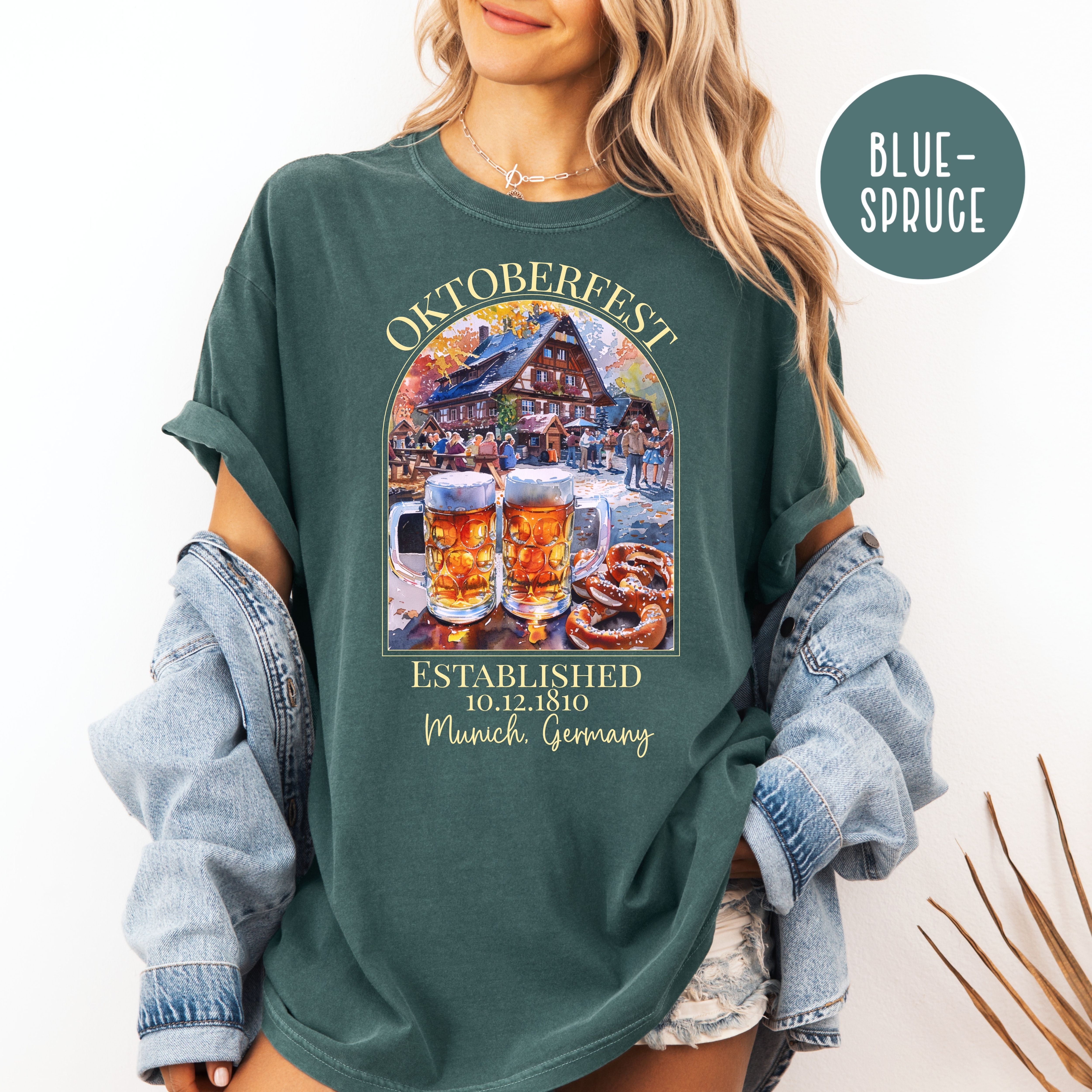 Oktoberfest Celebration Comfort Colors Tee Shirt