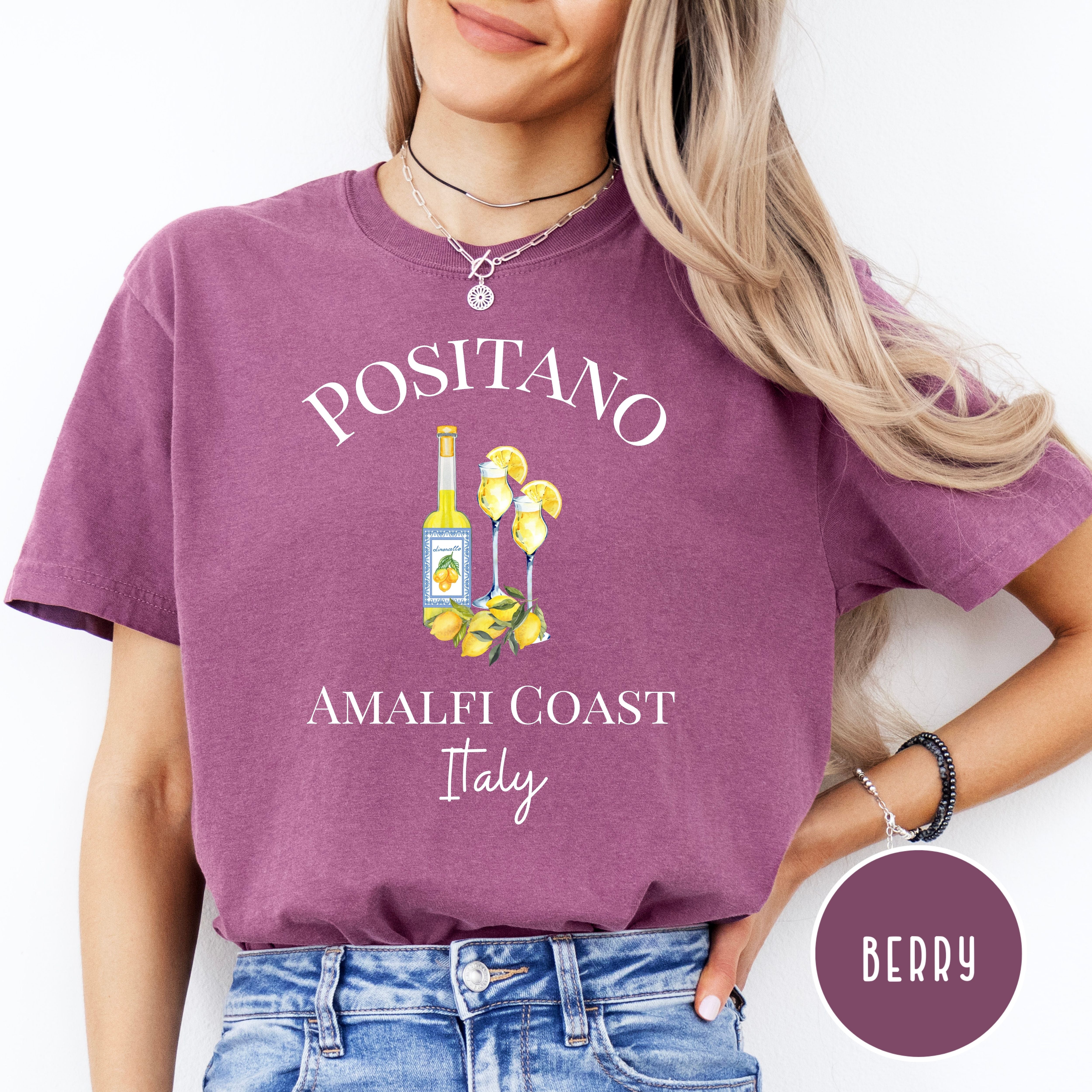 Positano The Amalfi Coast Italy Comfort Colors® Tee