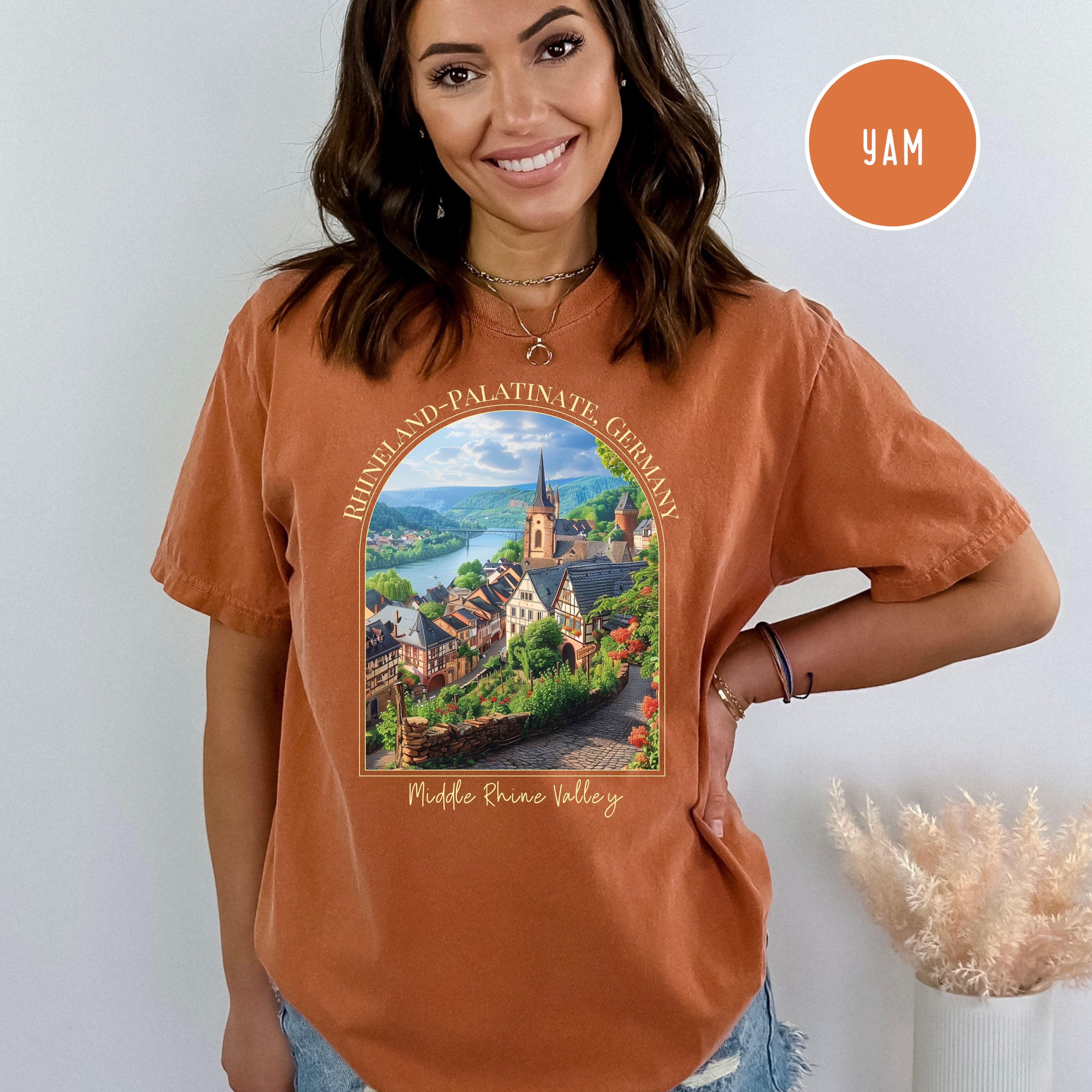 Rhine Valley Germany Comfort Colors® Tee