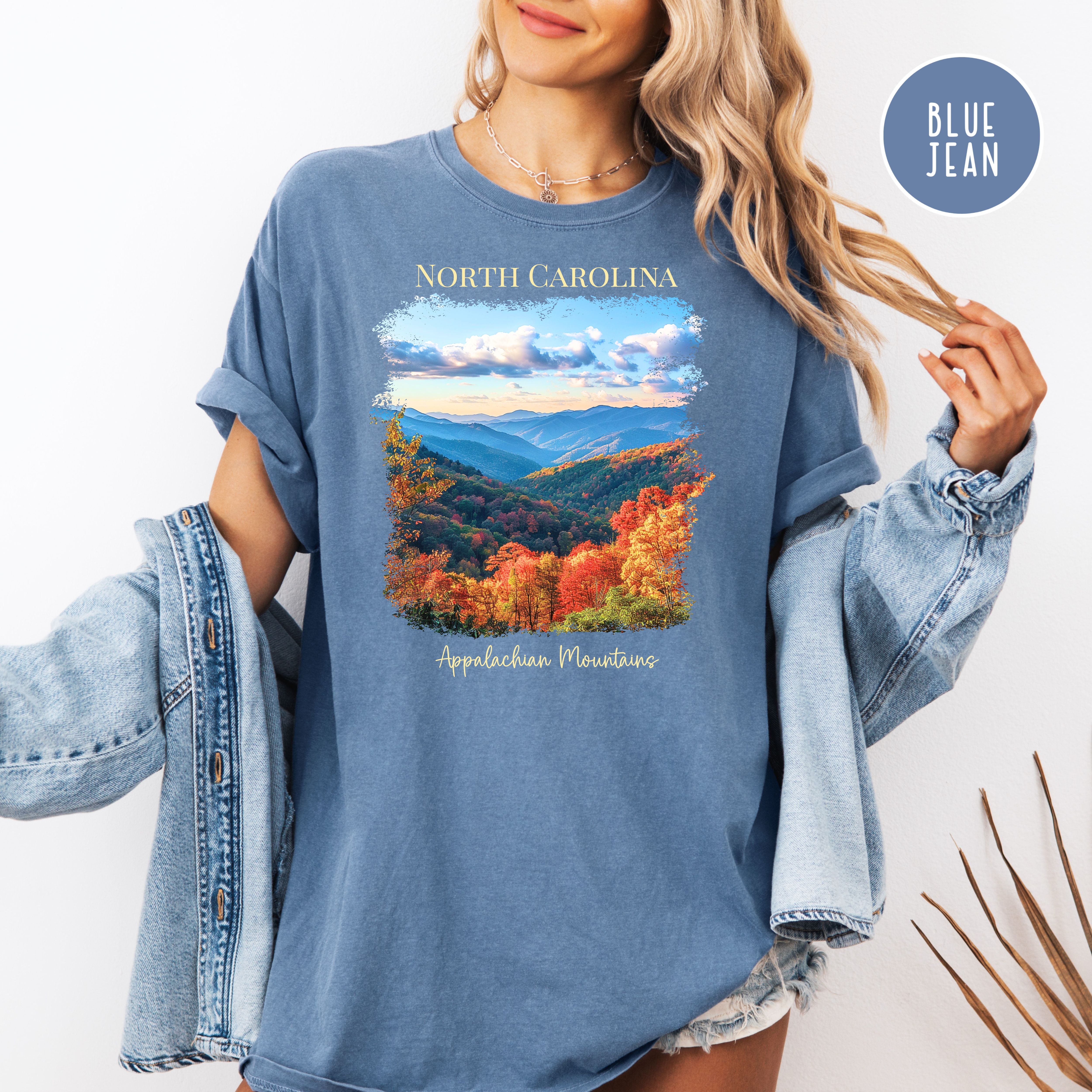North Carolina Appalachian Mountains Comfort Colors® Tee