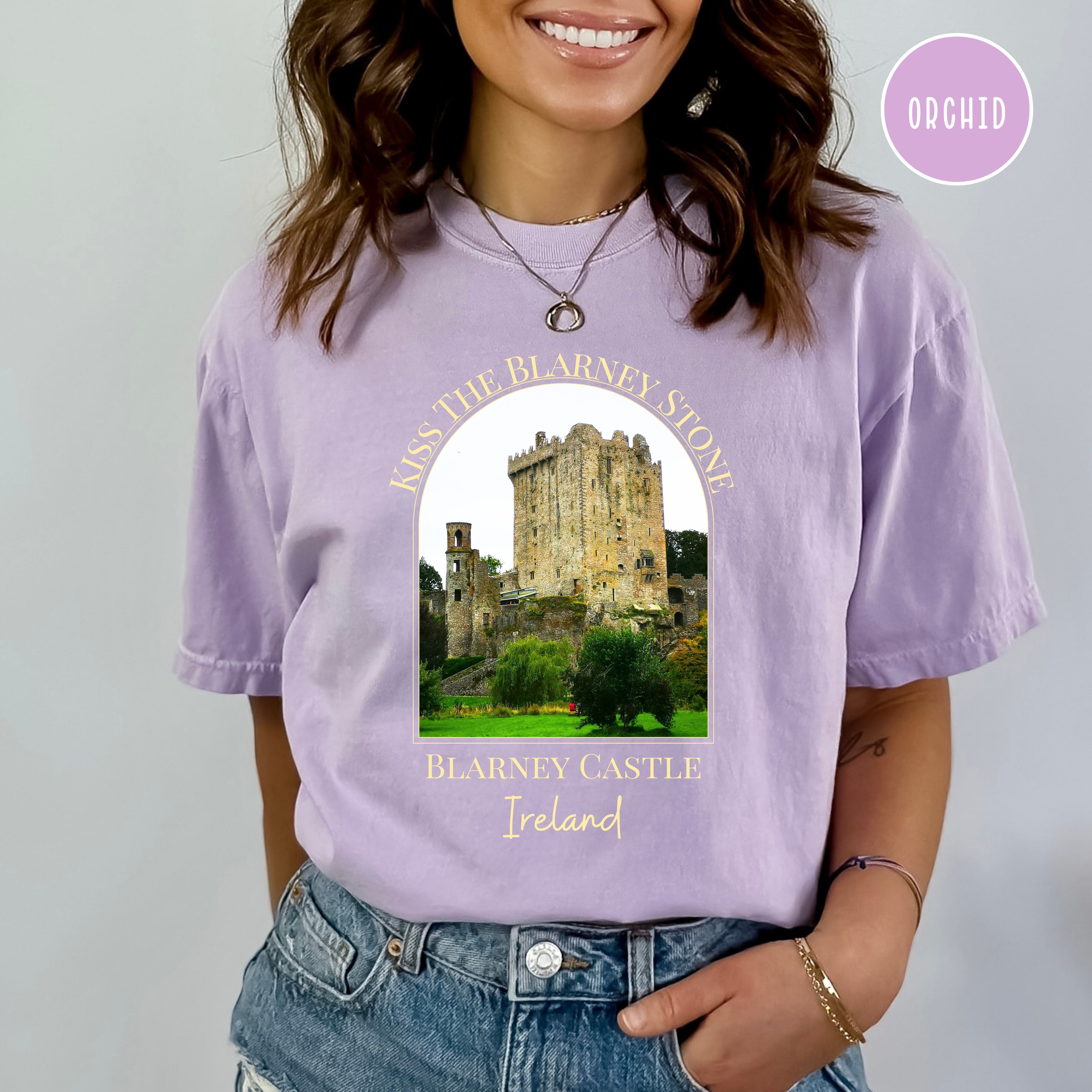 Kiss The Blarney Stone Comfort Colors Tee
