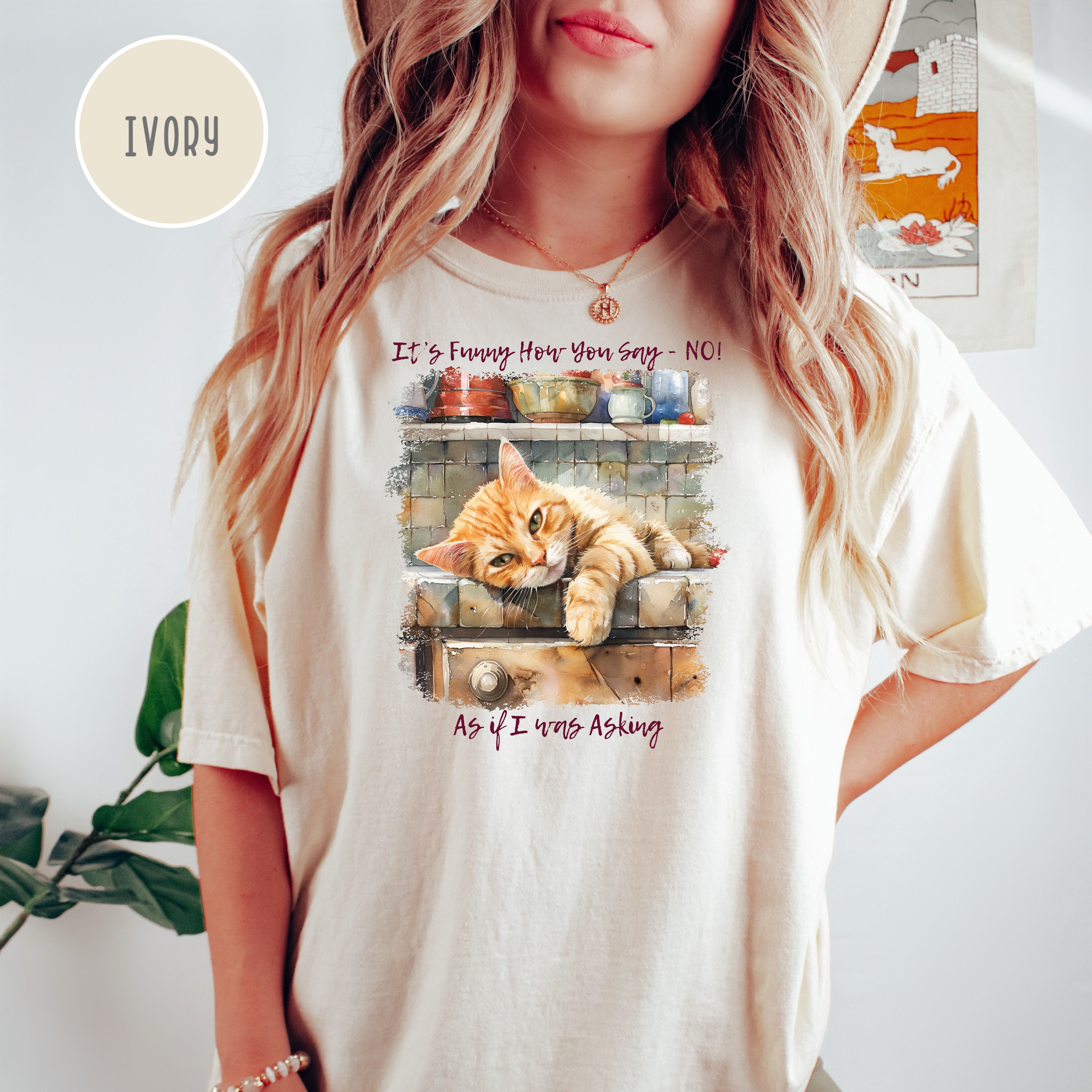 Funny Cat Lover Comfort Colors T-Shirt