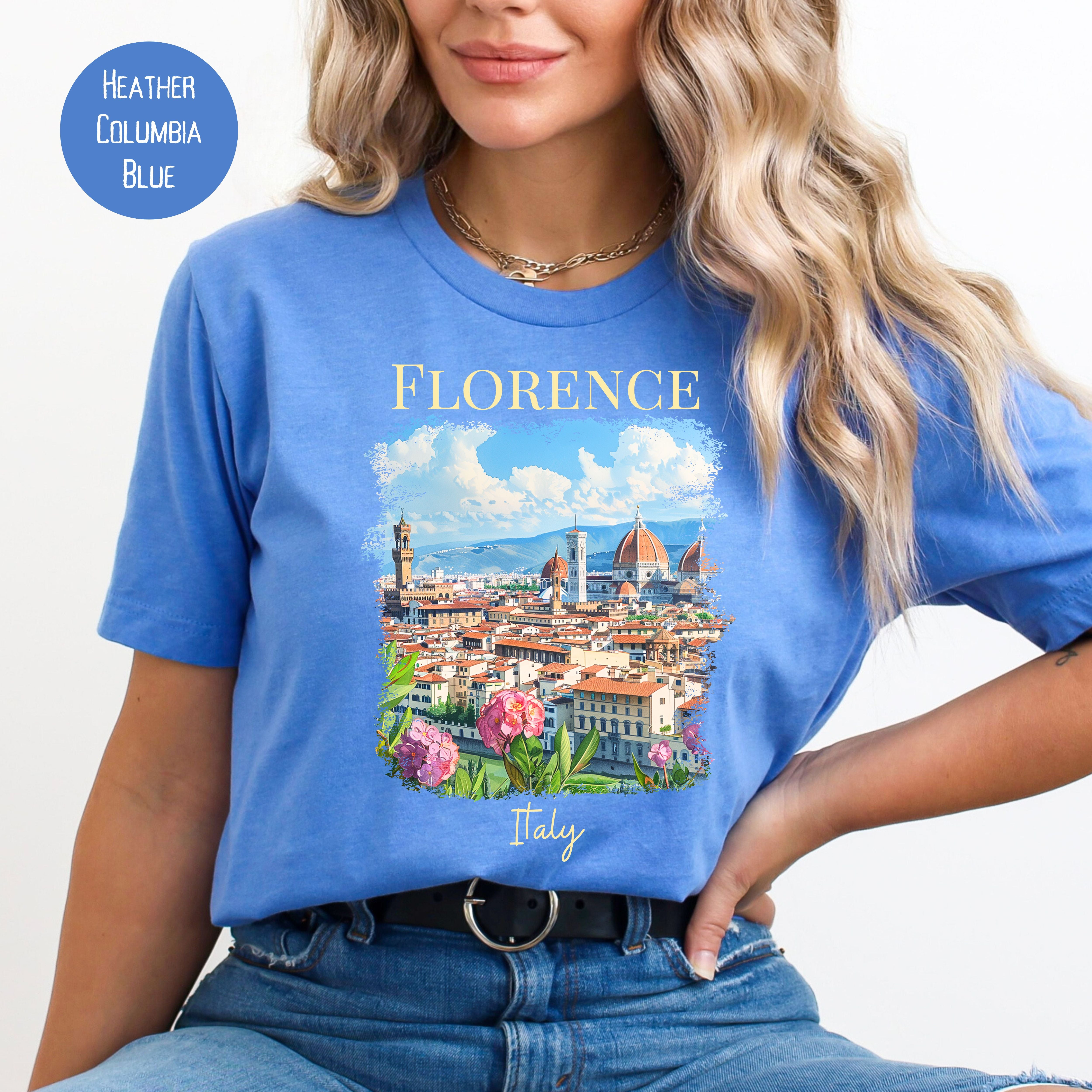 Florence Italy Bella Canvas Tee