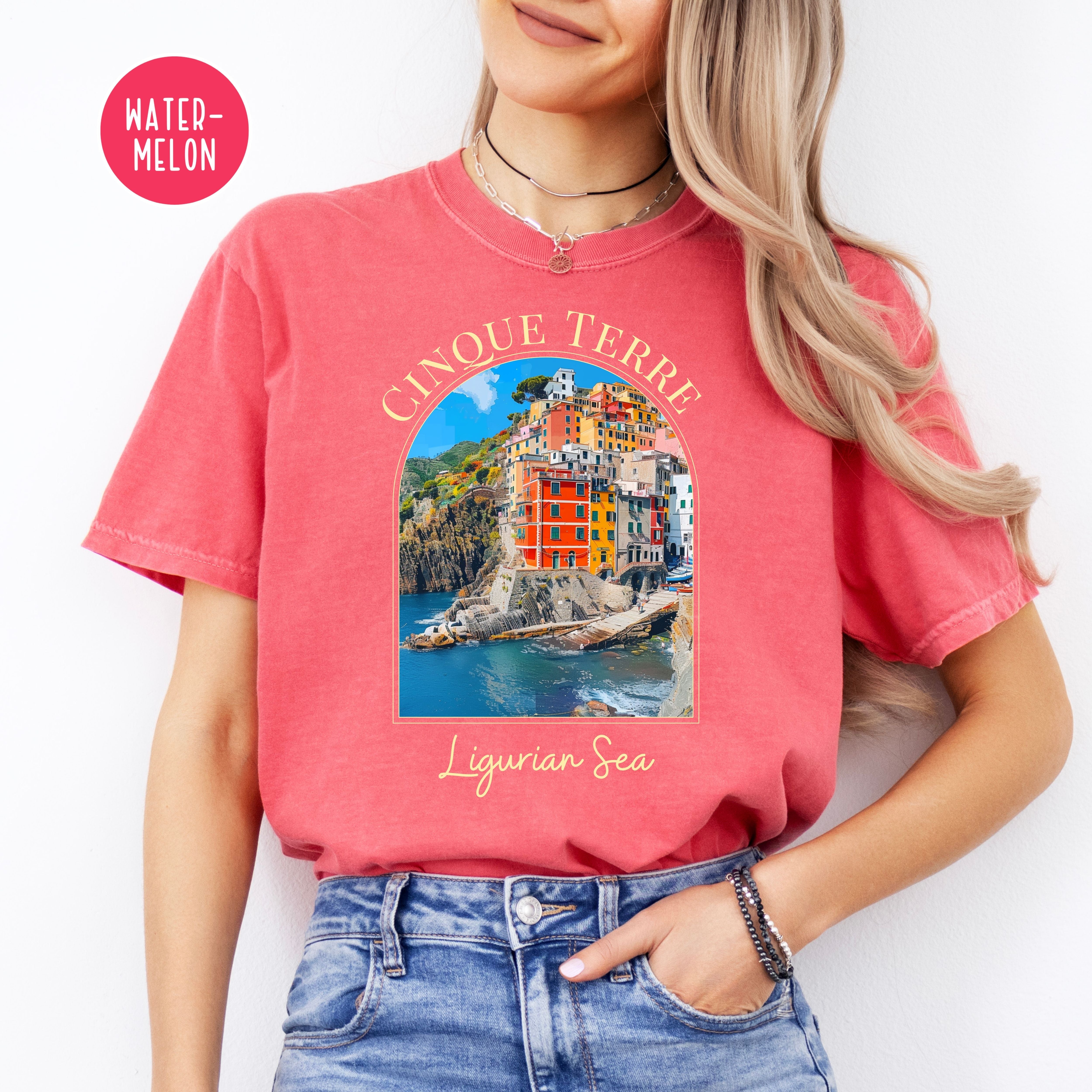 Cinque Terre Italian Village Comfort Colors® Tee