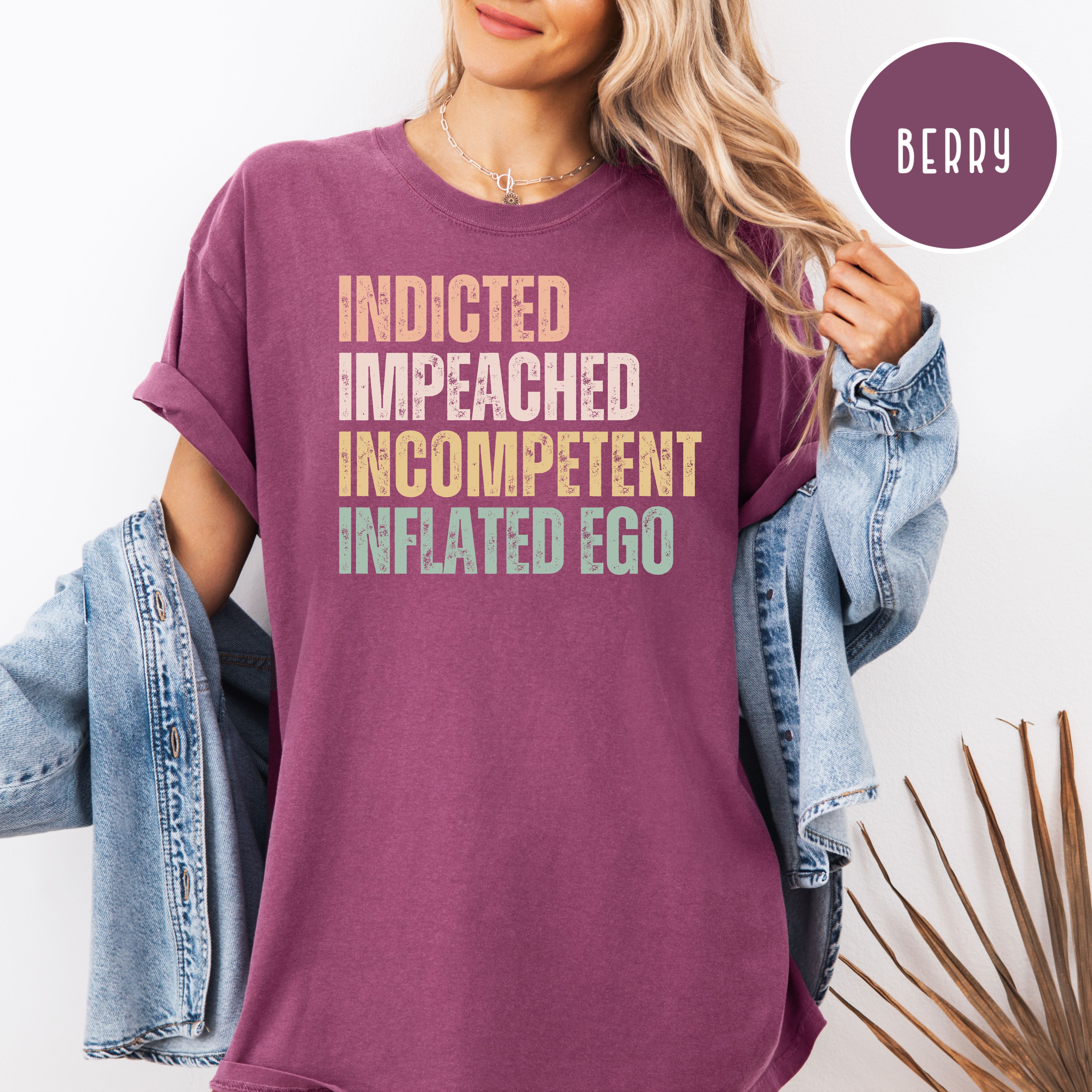Anti Trump Comfort Colors Political Shirt, Trump Protest Shirt