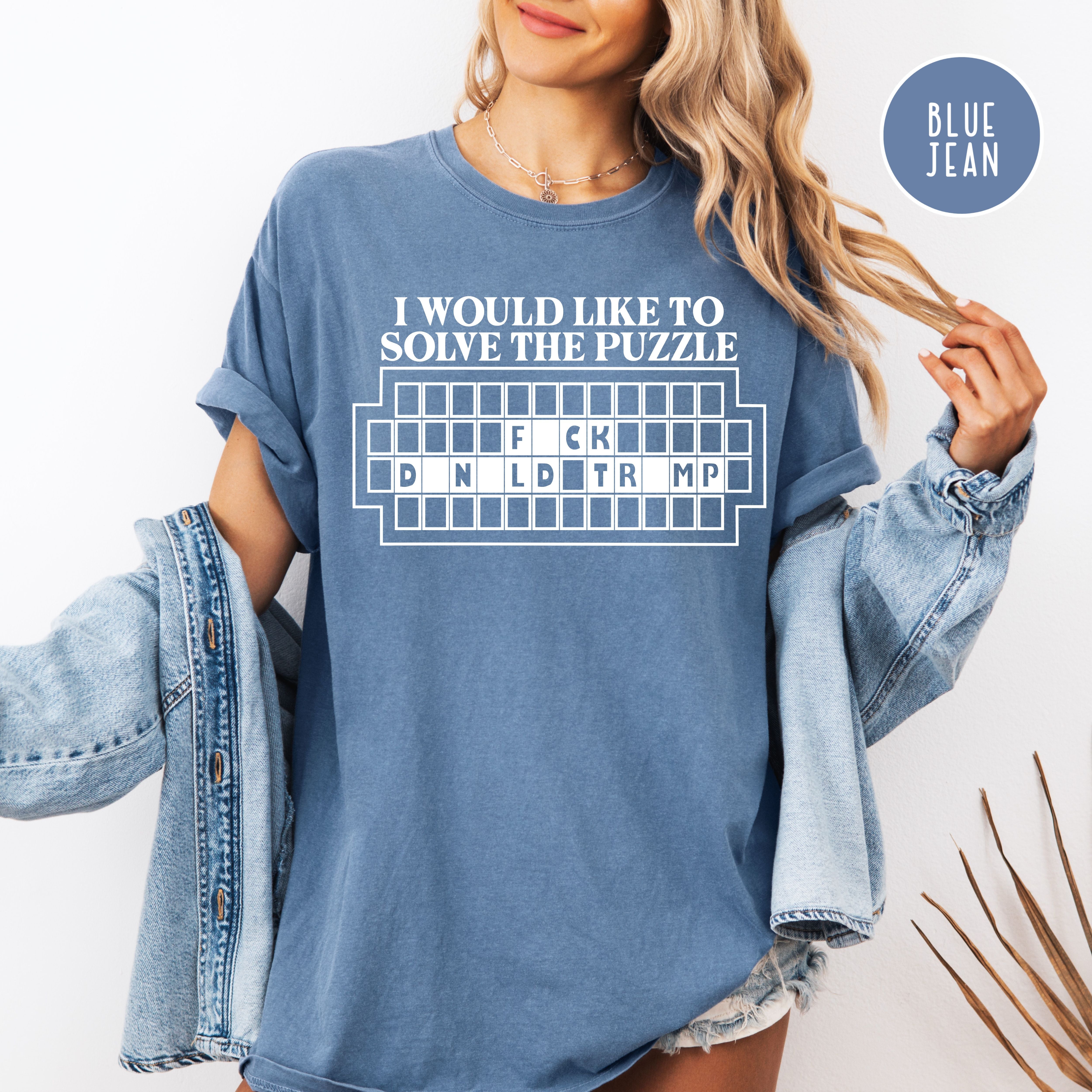 Anti Trump Wheel of Fortune Shirt