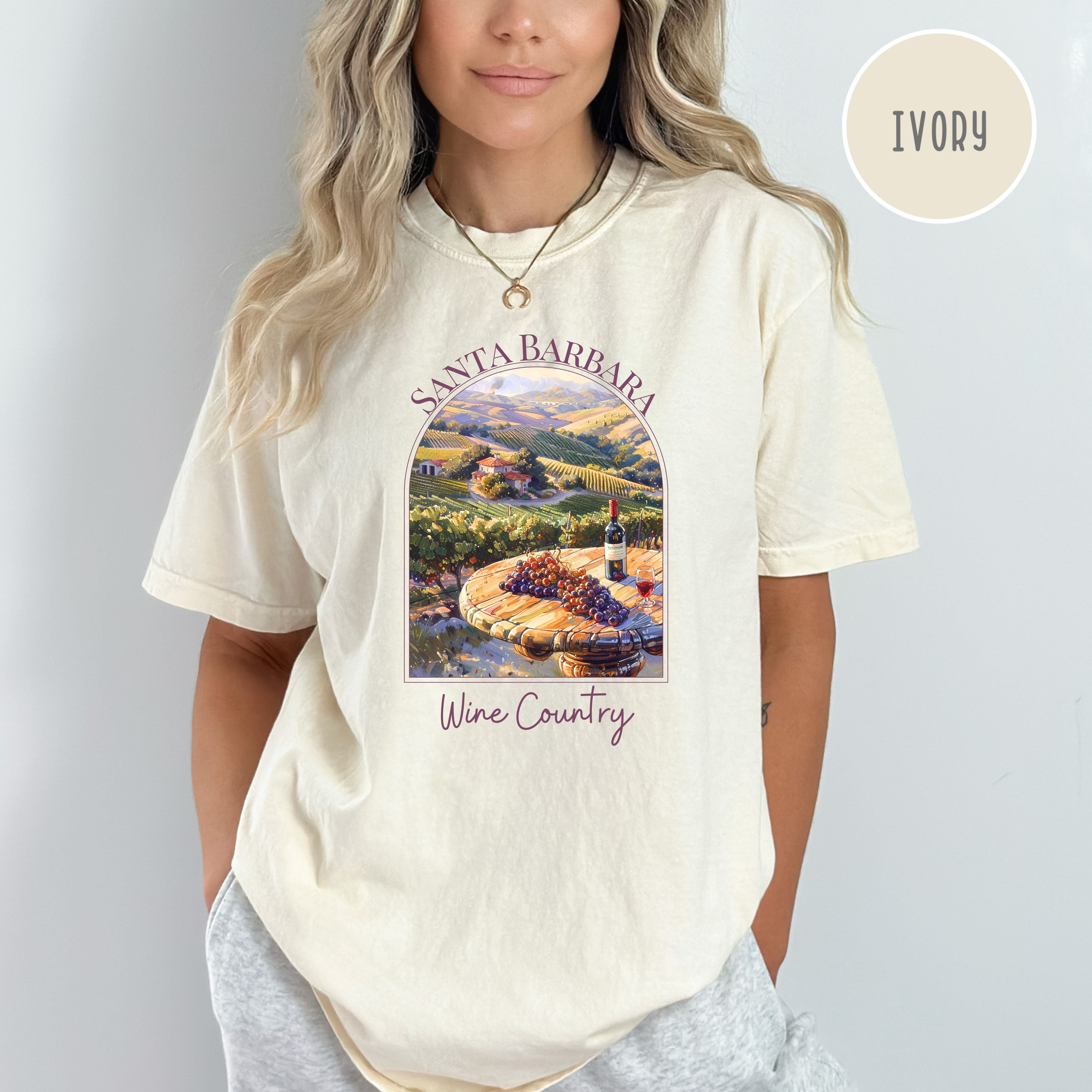 Santa Barbara Wine Country Comfort Colors® Tee