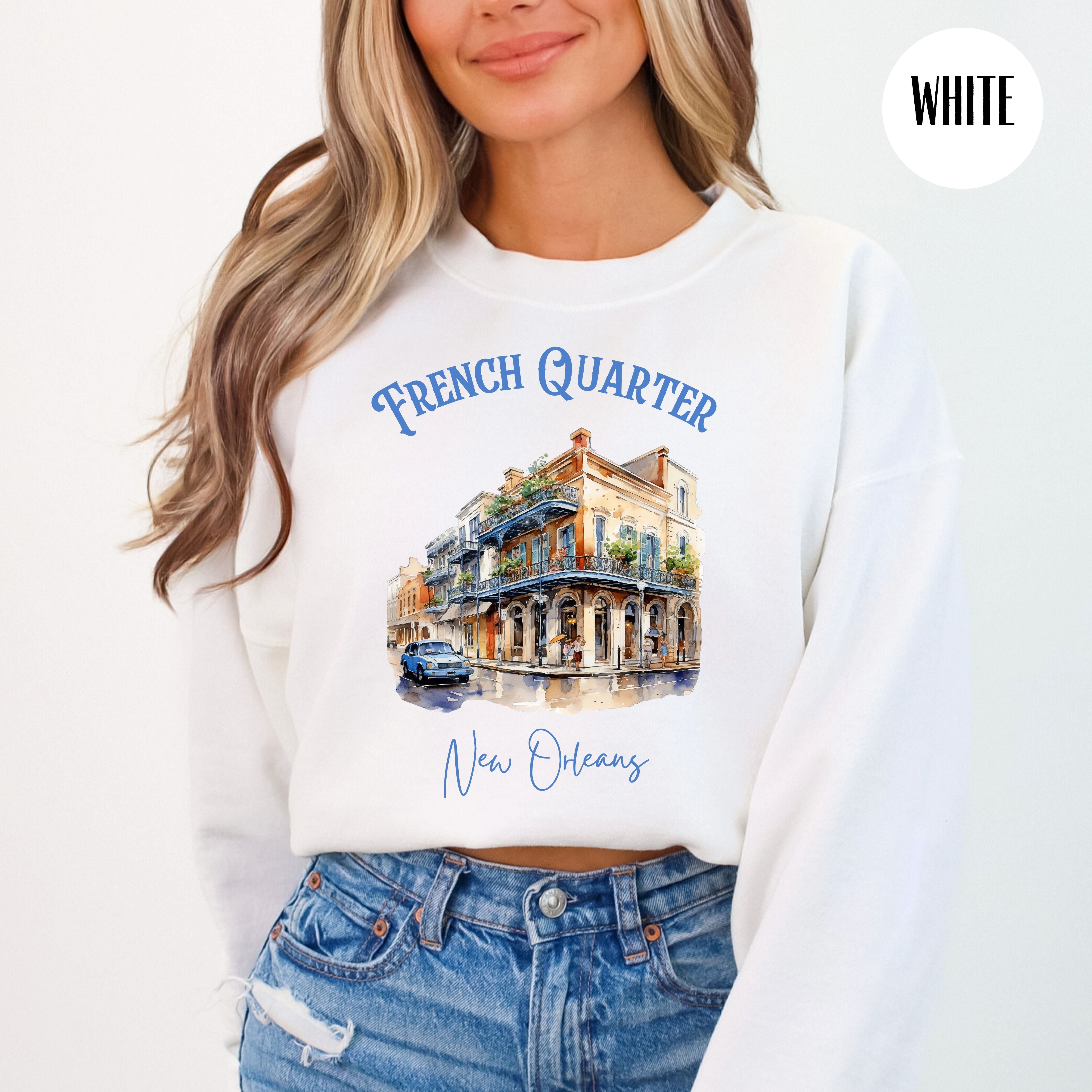 French Quarter New Orleans Sweatshirt
