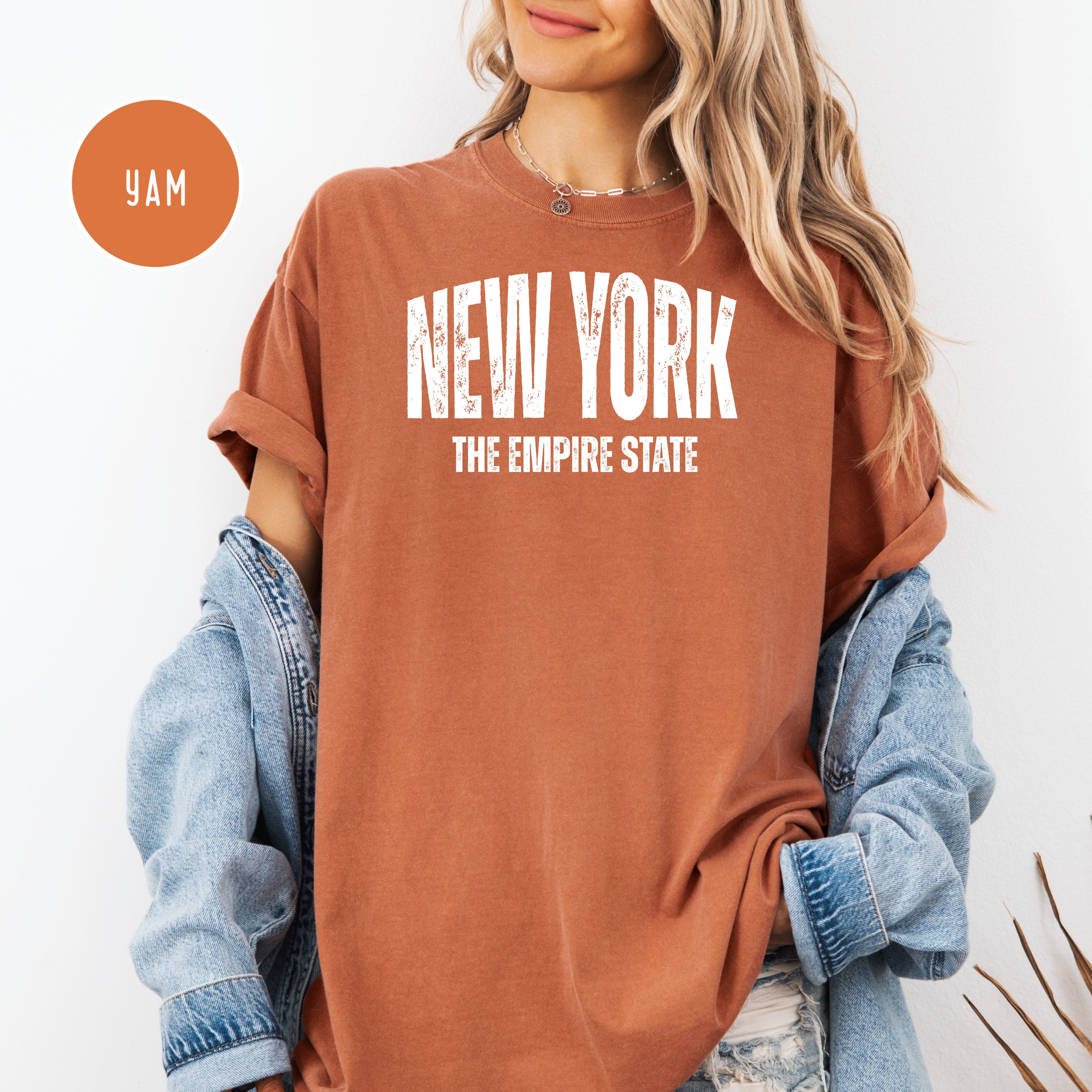 New York The Empire State Grunge Style Unisex Comfort Colors T-Shirt