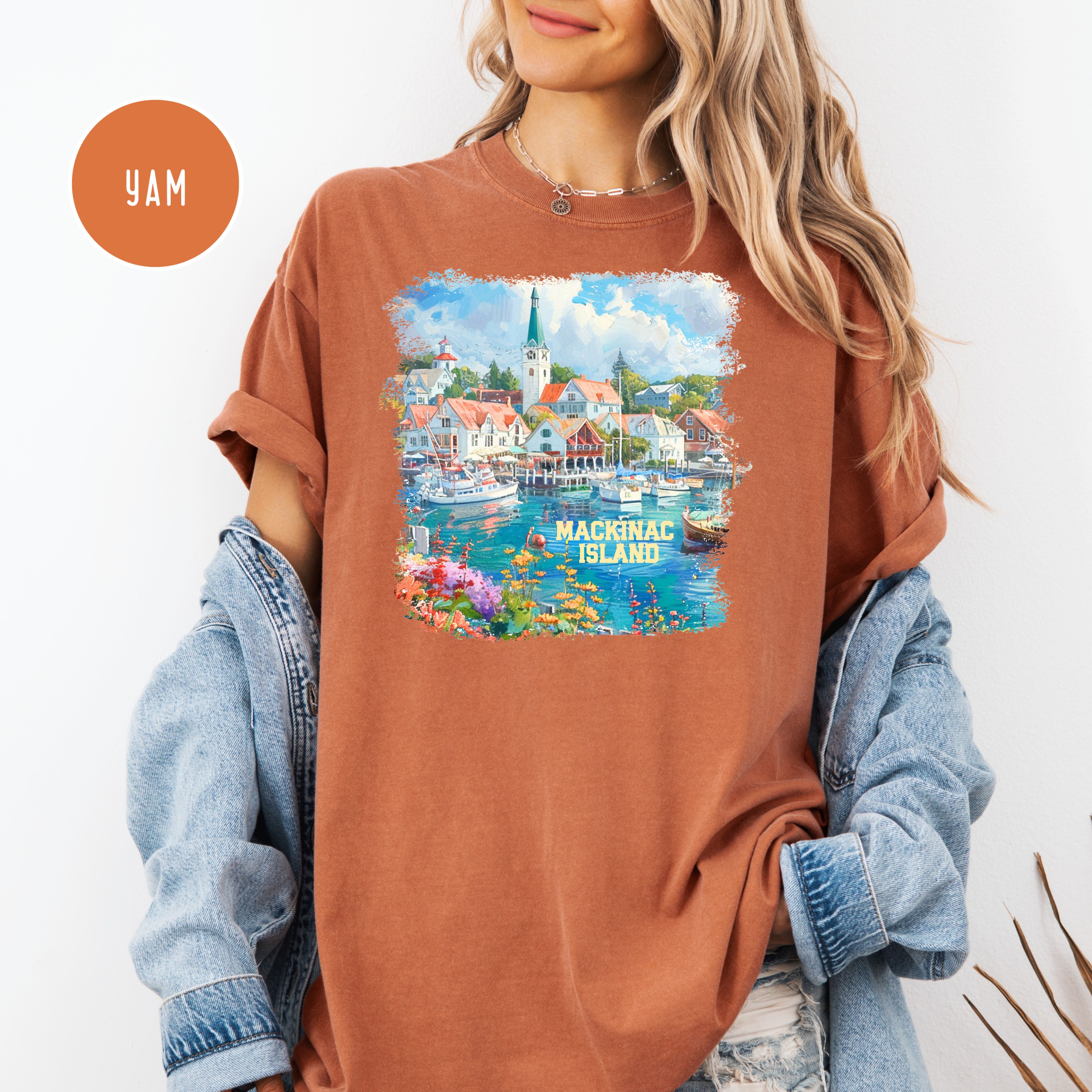 Mackinac Island Michigan Comfort Colors® Tee