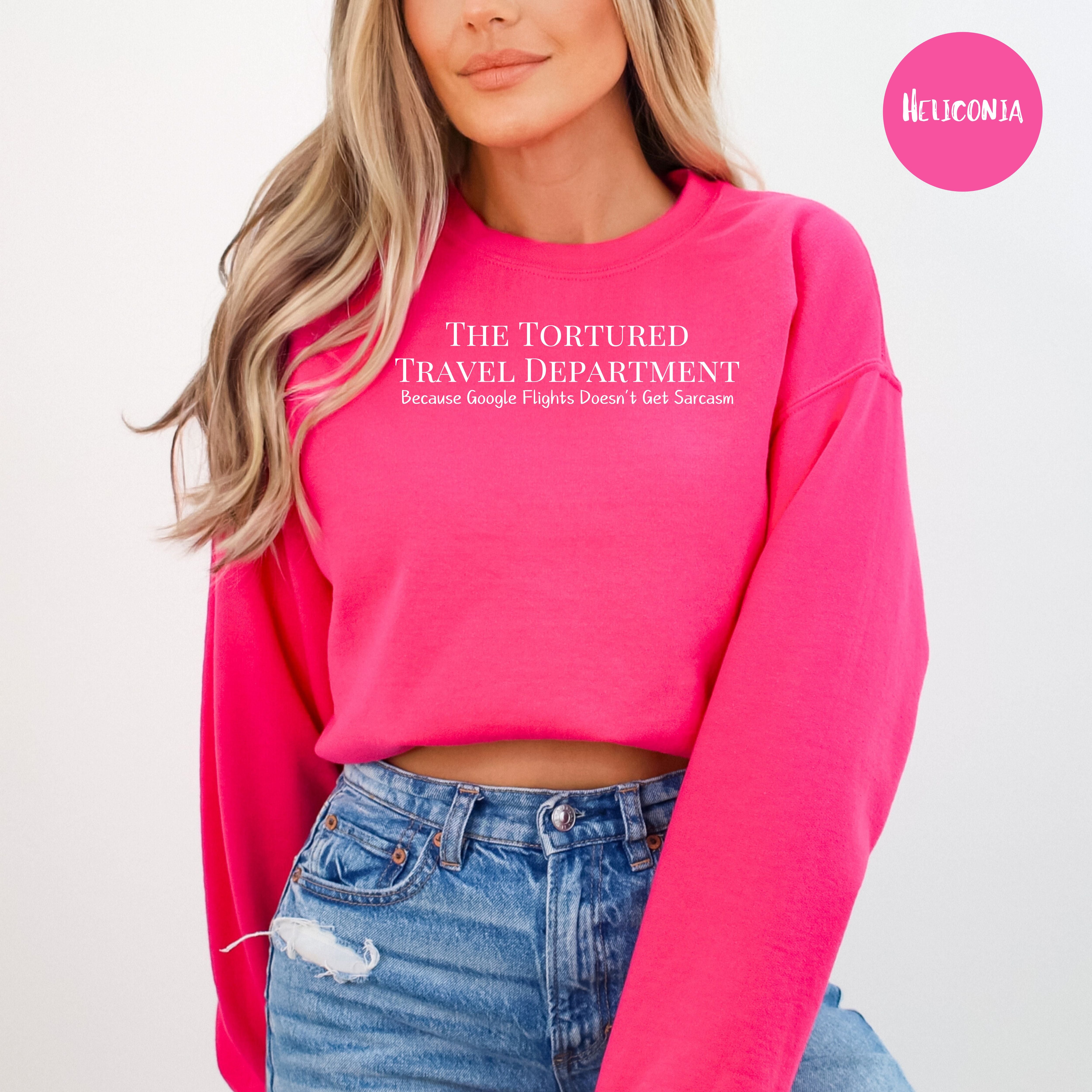 Tortured Travel Department Sweatshirt