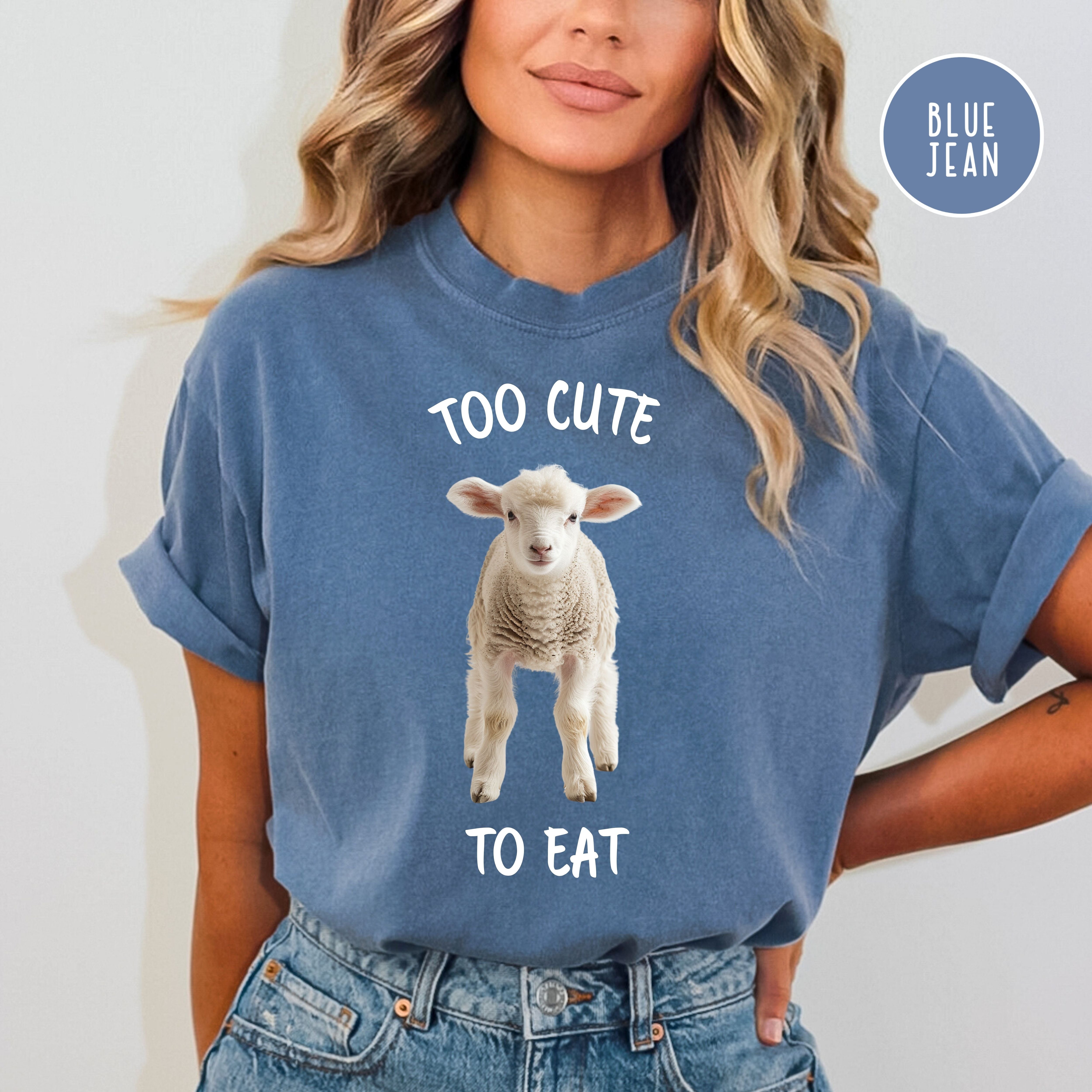 Too Cute To Eat Animal Rights Activist Comfort Colors® Tee