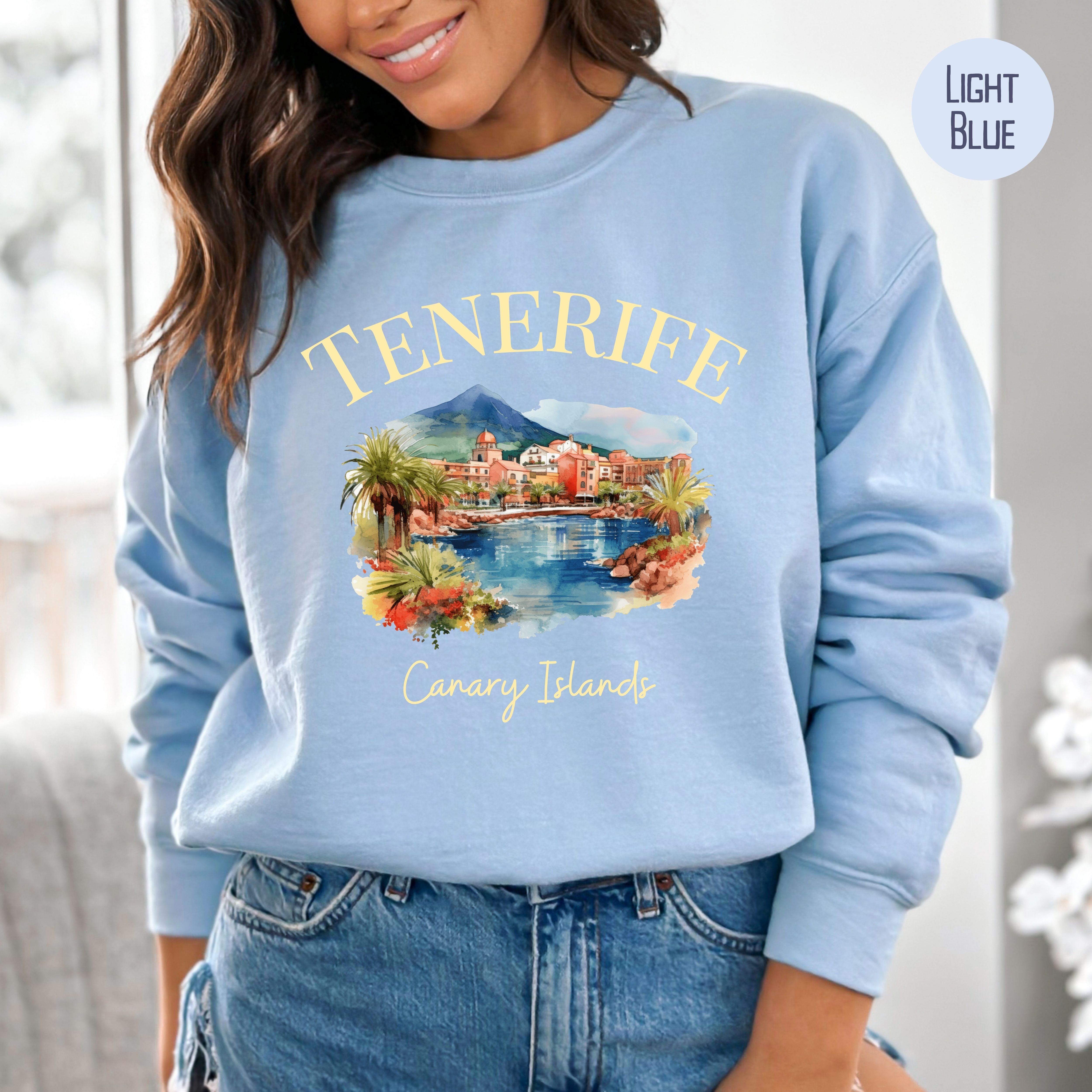 Tenerife Canary Islands Spain Vacation Gift Sweater