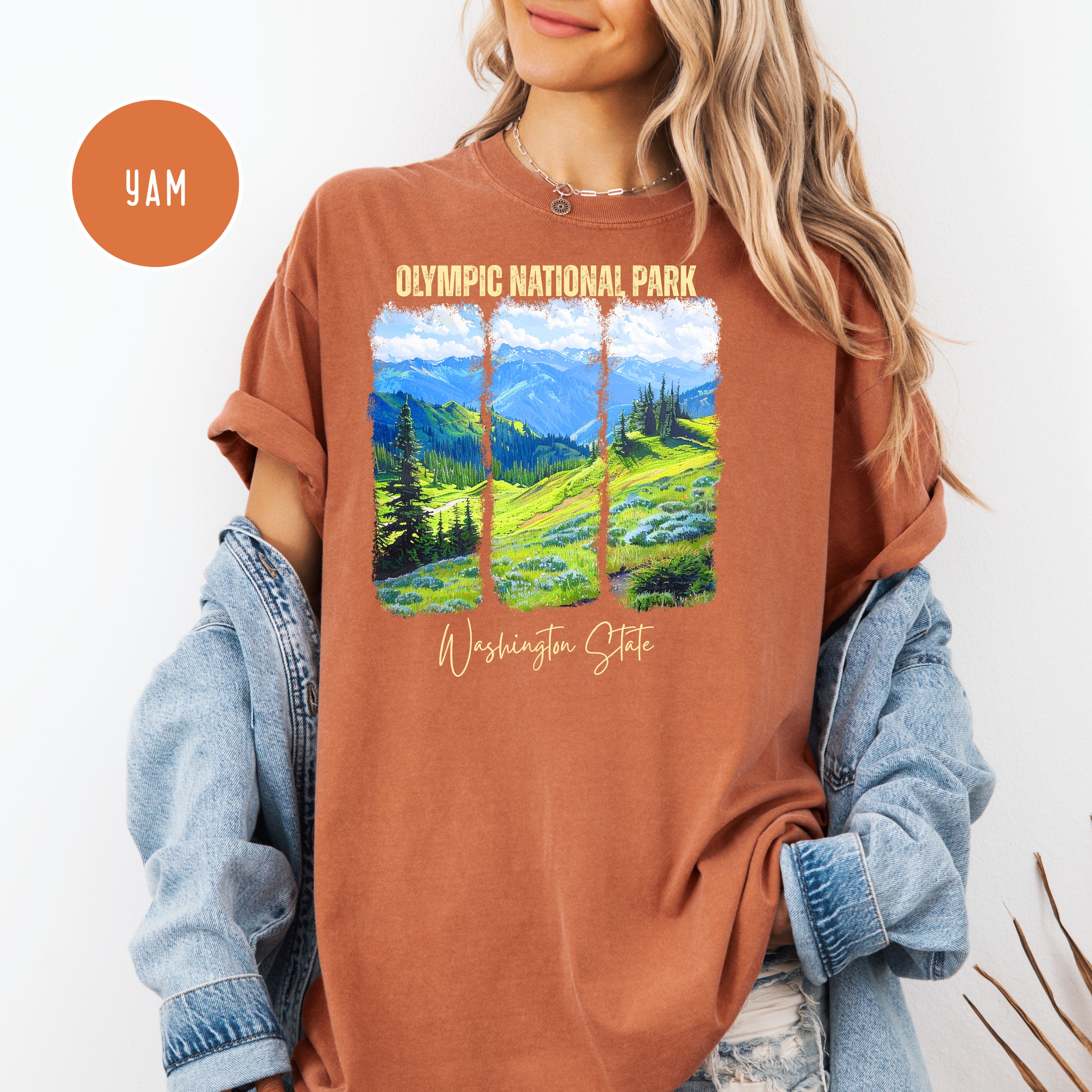 Olympic National Park Comfort Colors Unisex Tee