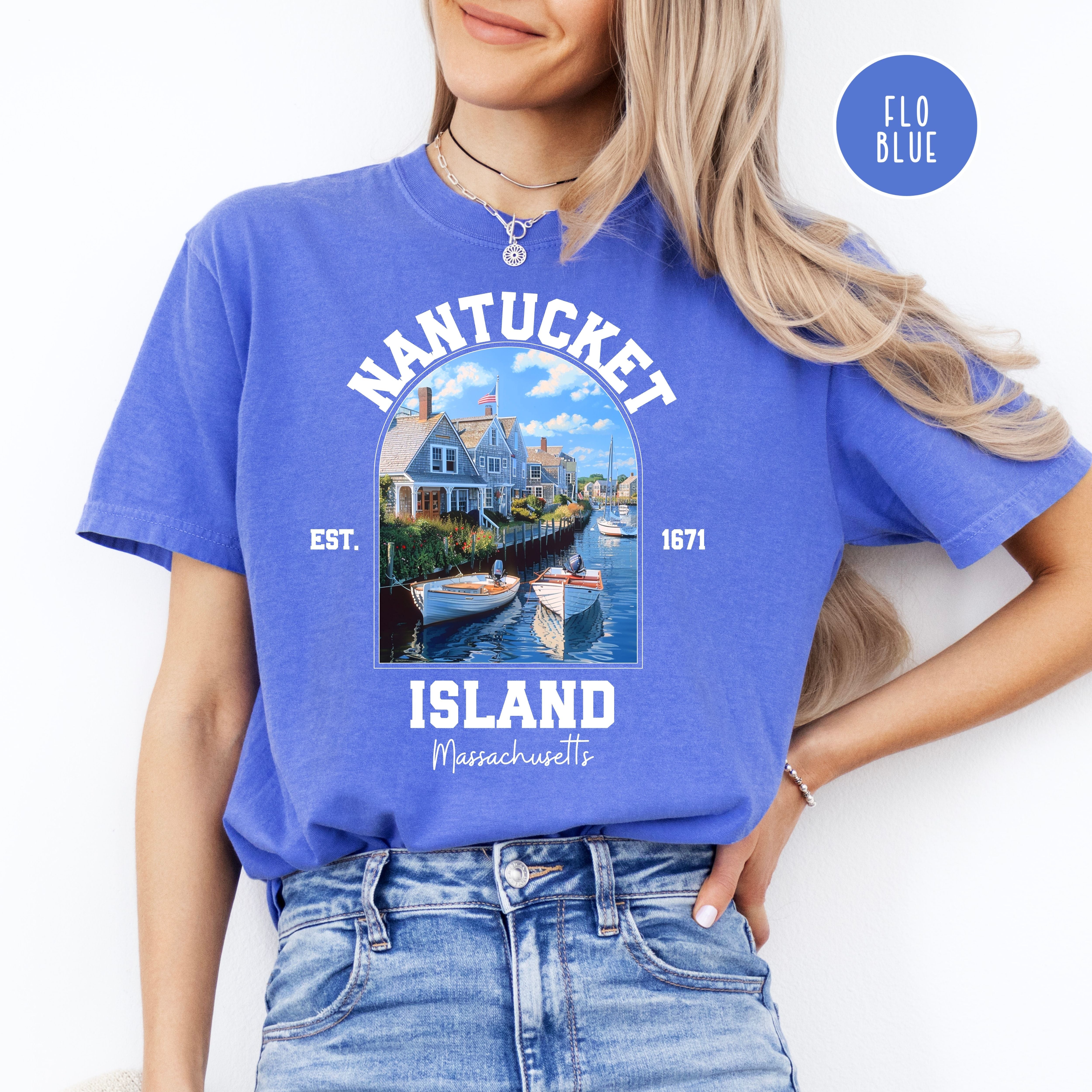 Nantucket Island Comfort Colors® Tee